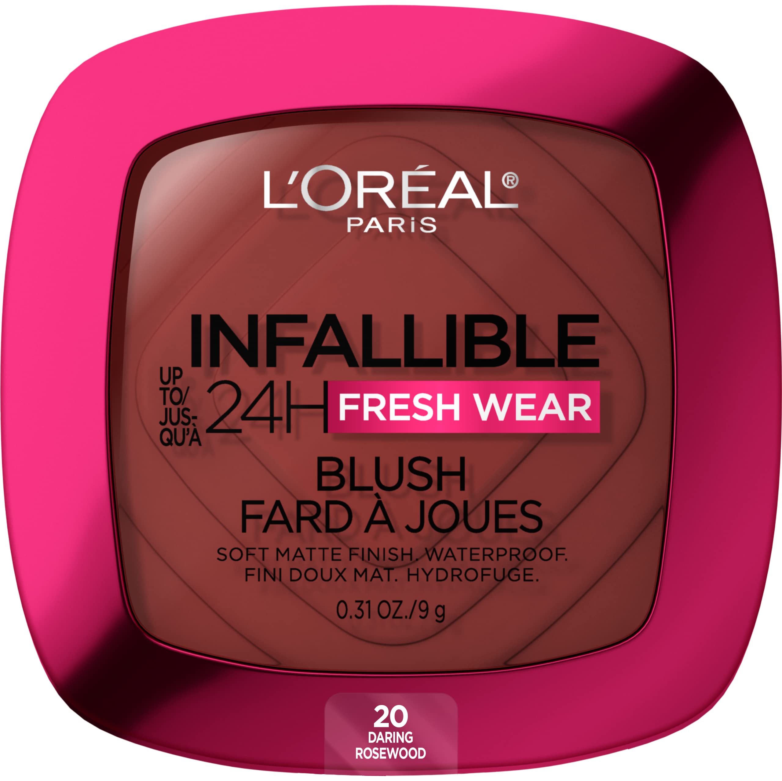 Foto 2 pulgar | Colorete L'oréal Paris Infalible Hasta 24 Horas Fresh Wear 7,5 Ml Daring Rosewood 20 - Venta Internacional.