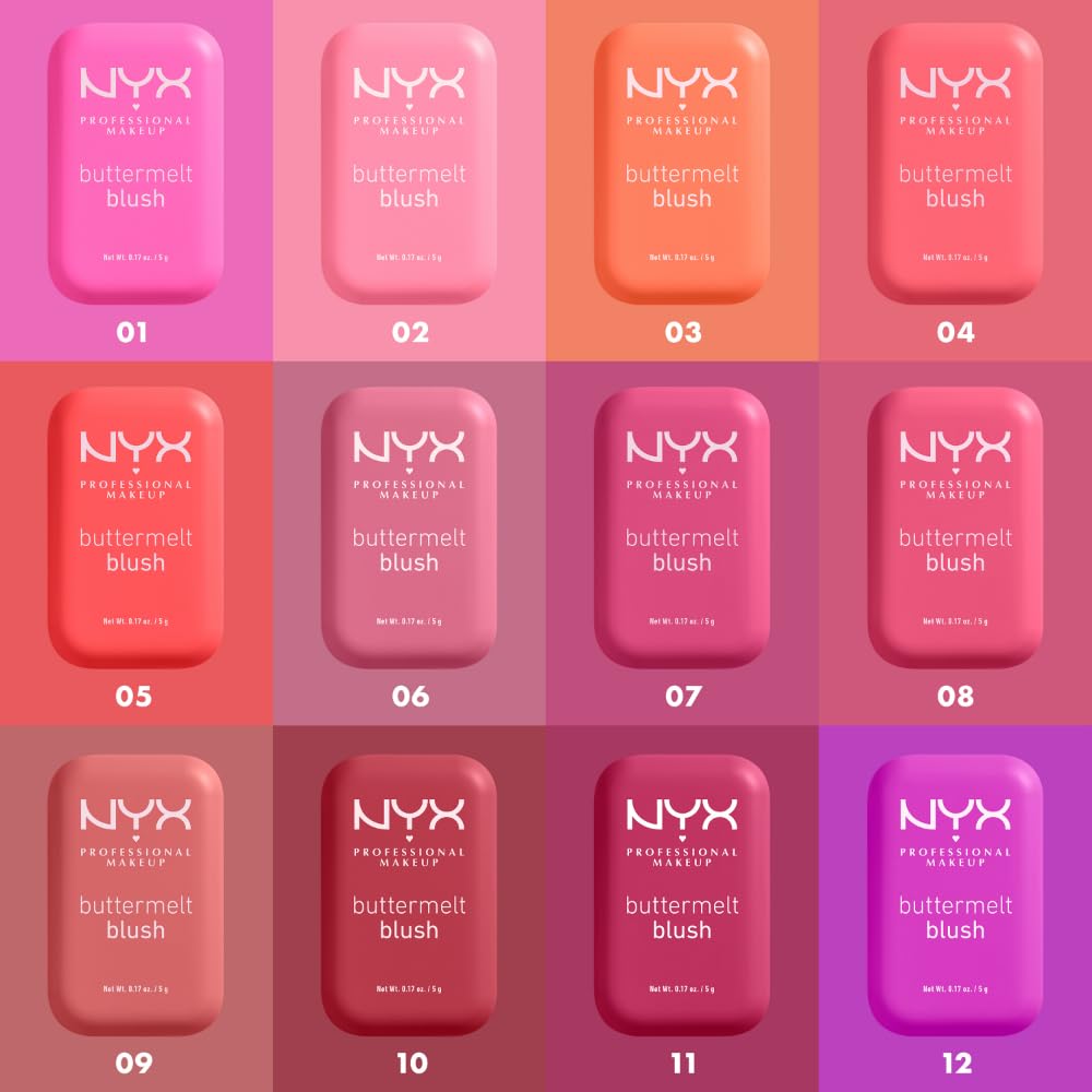 Foto 5 pulgar | Colorete En Polvo Nyx Professional Makeup Buttermelt Back And Butta - Venta Internacional.