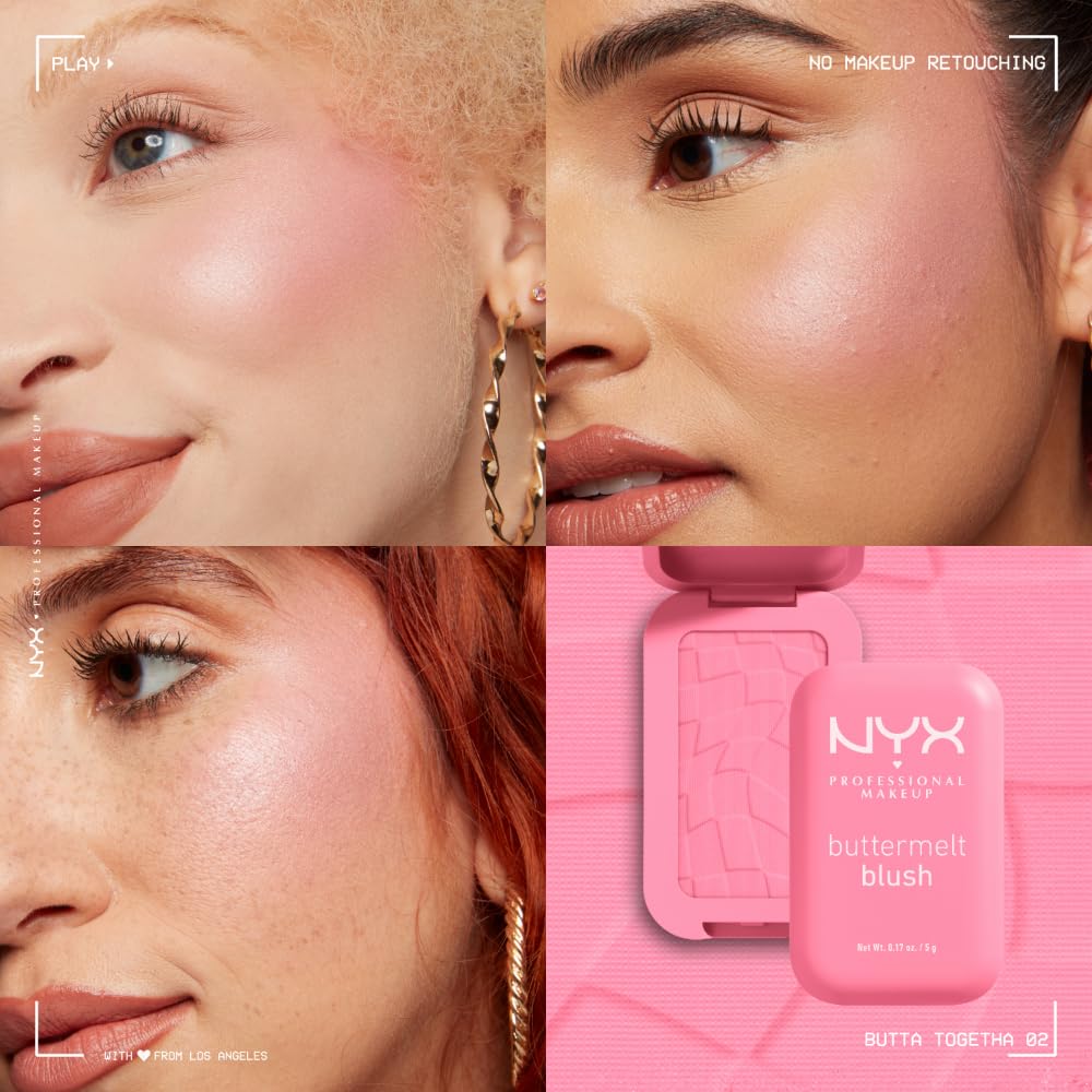 Foto 7 pulgar | Blush Nyx Professional Makeup Buttermelt Powder Butta Together - Venta Internacional.