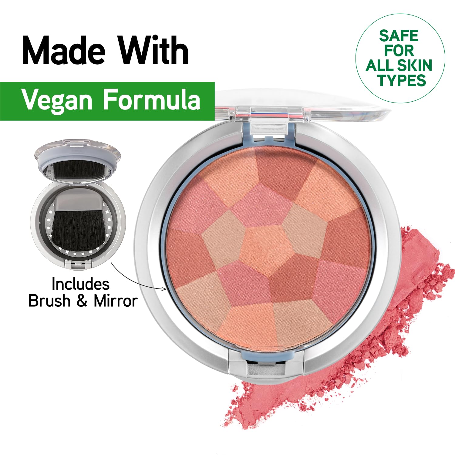 Foto 5 | Blush Powder Physicians Formula Powder Palette Blushing Berry - Venta Internacional.