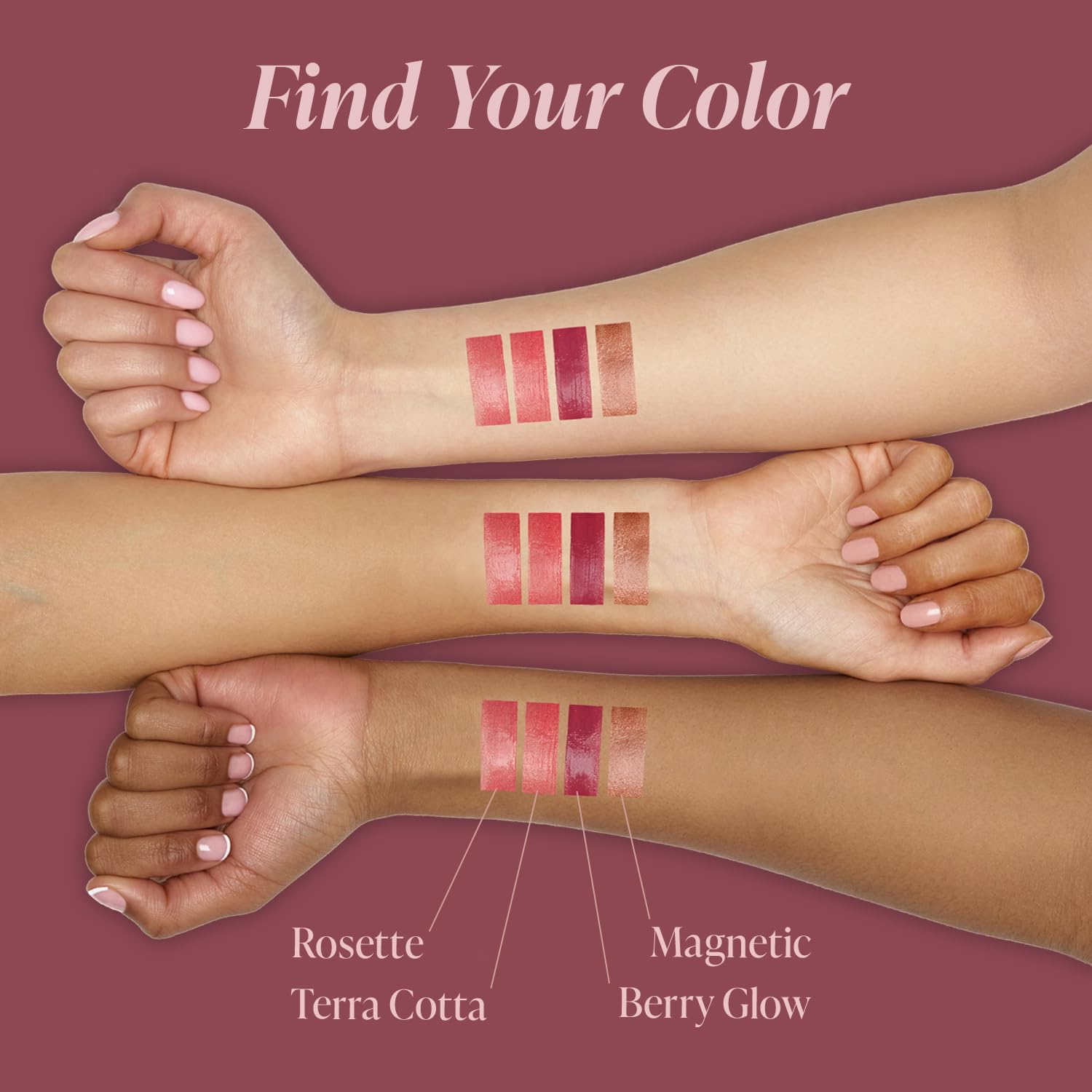 Foto 4 pulgar | Color Stick Mineral Fusion Rosette 3 En 1 Para Labios Y Mejillas - Venta Internacional.