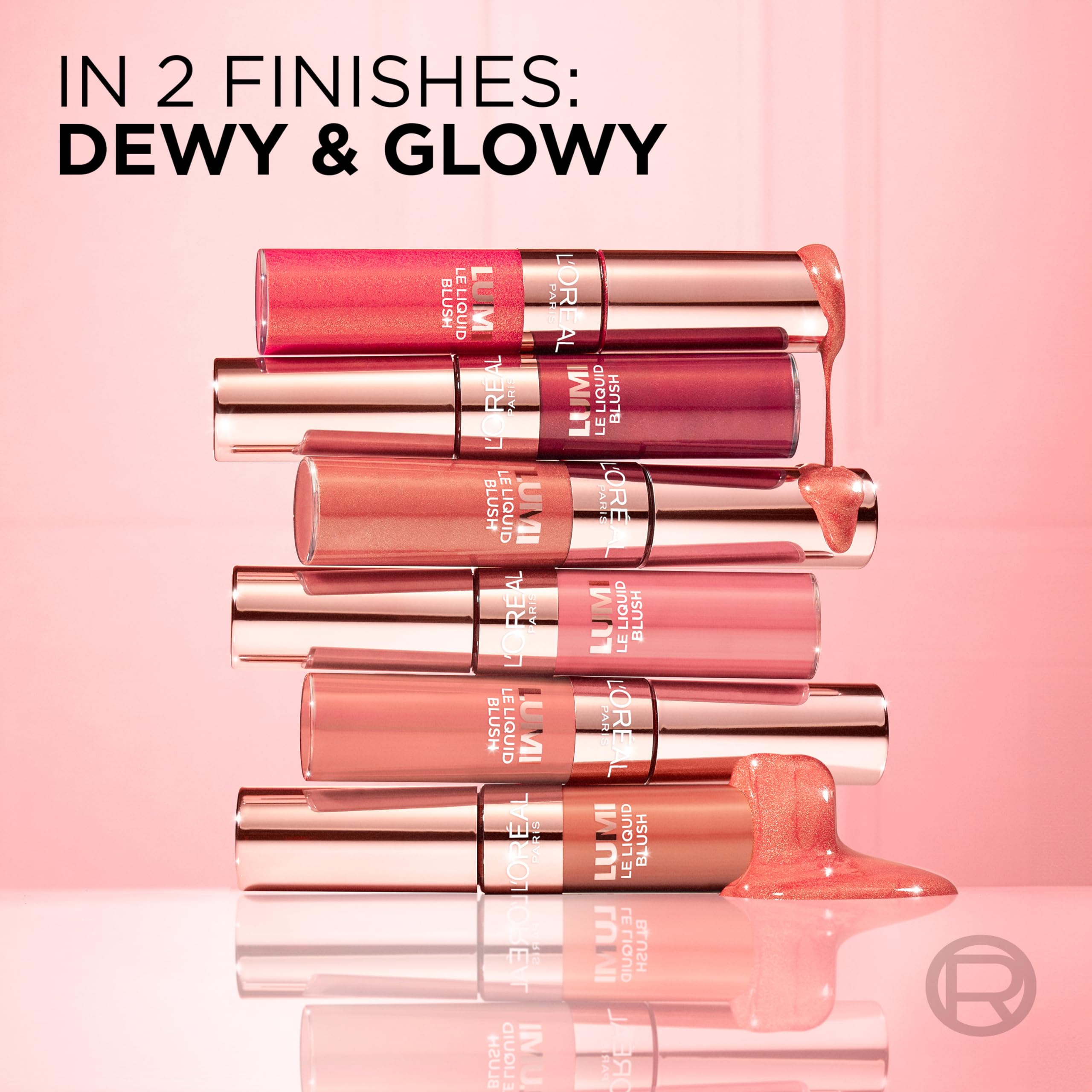 Foto 5 | Colorete Líquido L'oreal Paris True Match Lumi Le Glowy True Rose - Venta Internacional.