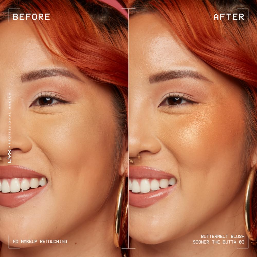 Foto 4 pulgar | Blush Nyx Professional Makeup Buttermelt Sooner The Butta - Venta Internacional.