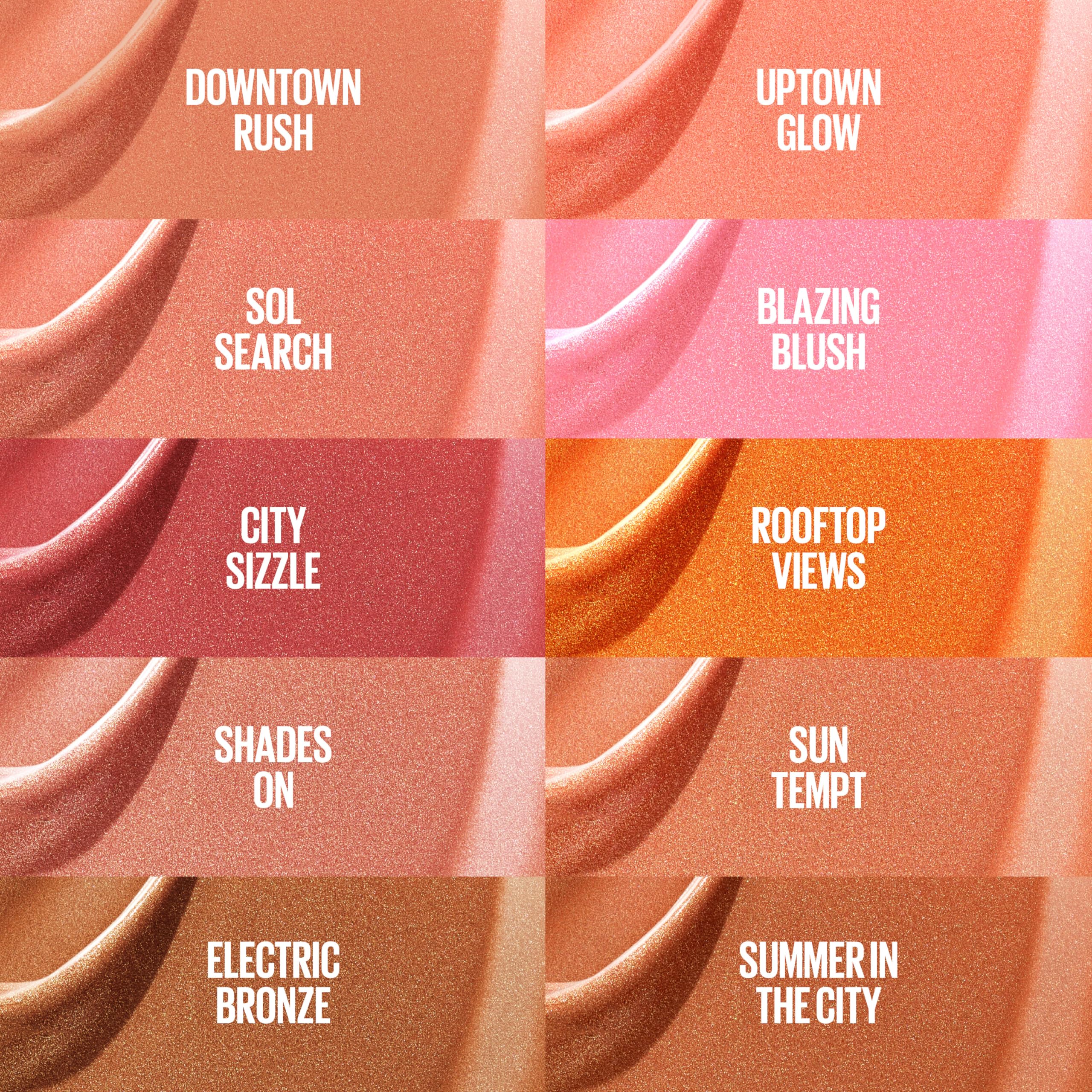 Foto 7 pulgar | Colorete Y Bronceador Maybelline Sunkisser Uptown Glow - Venta Internacional.