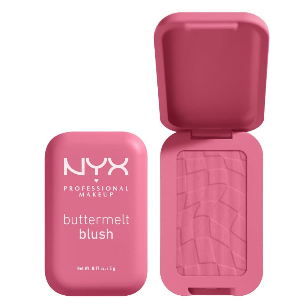 Rubor En Polvo Nyx Professional Makeup Buttermelt Para 12 Horas De Uso - Venta Internacional. $439