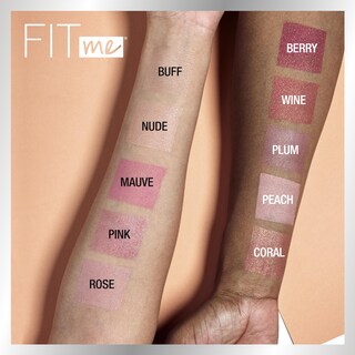 Foto 7 | Blush Maybelline Fit Me, Ligero, Suave Y Mezclable, Melocotón - Venta Internacional.