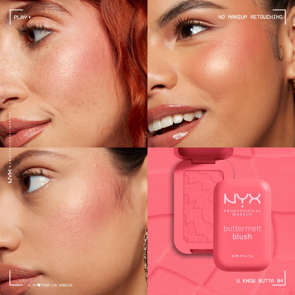 Foto 7 pulgar | Blush Nyx Professional Makeup Buttermelt U Know Butta - Venta Internacional.