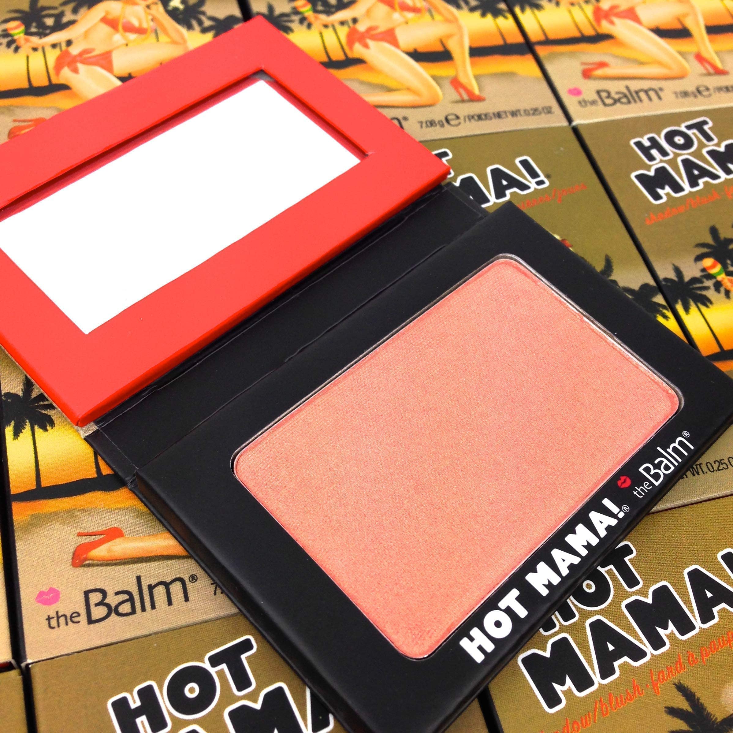 Foto 5 pulgar | Maquillaje Thebalm Hot Mama! Sombra, Rubor E Iluminador - Venta Internacional.