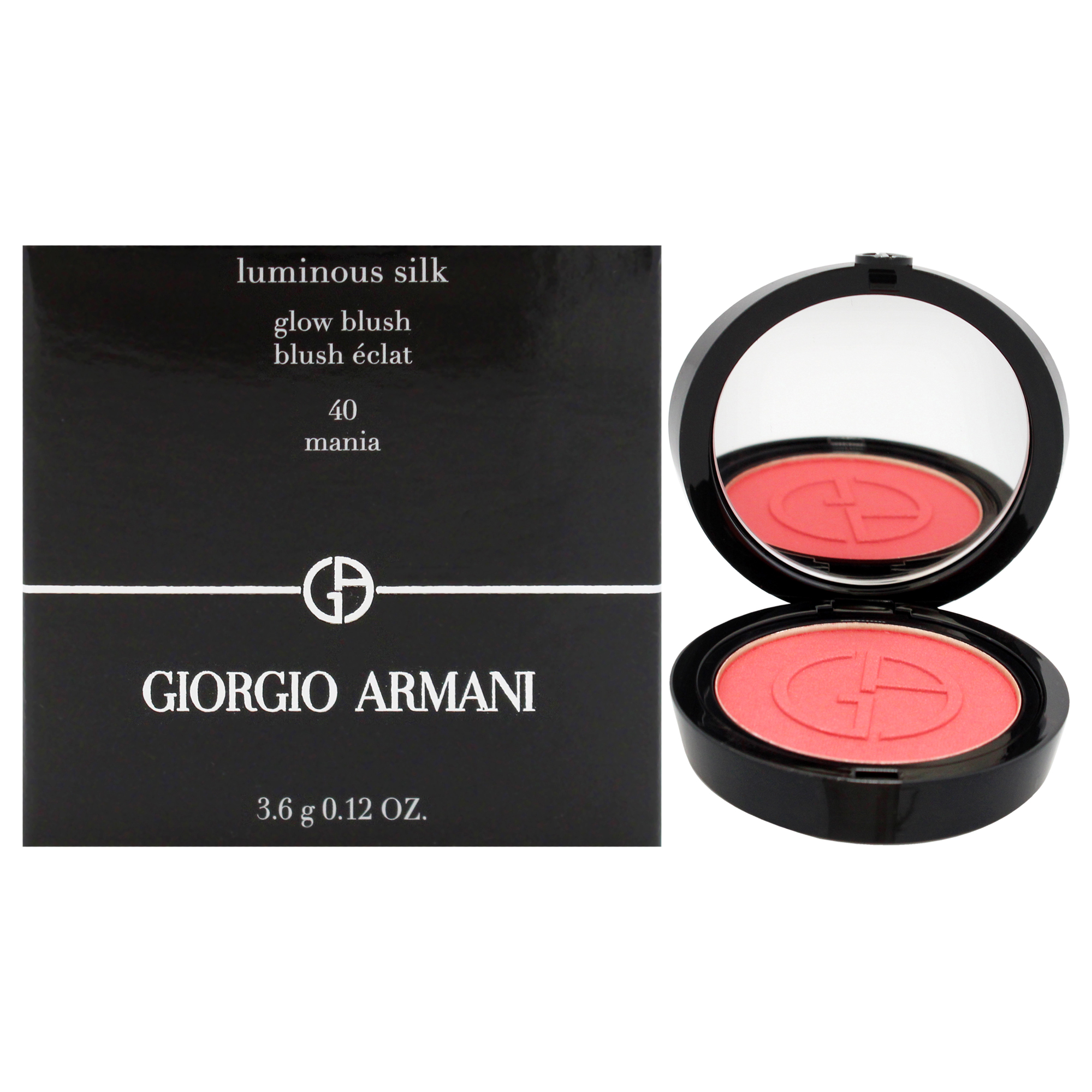 Colorete Luminous Silk Glow 40 Mania De Giorgio Armani, 3,5 Ml - Venta Internacional.