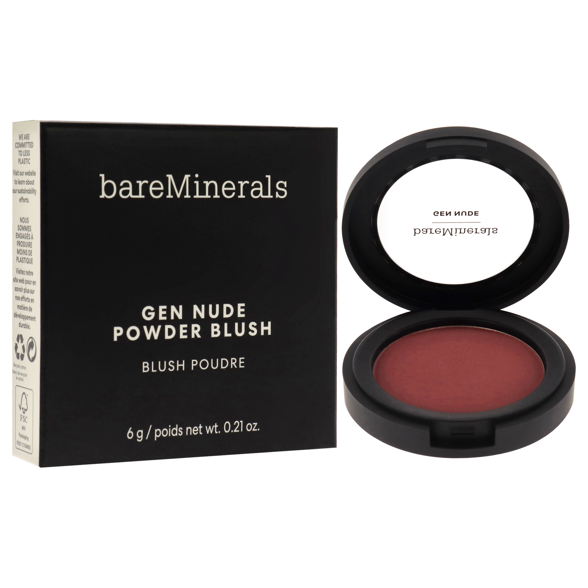 Foto 4 pulgar | Colorete Bareminerals Gen Nude Merlot Fo - Venta Internacional.