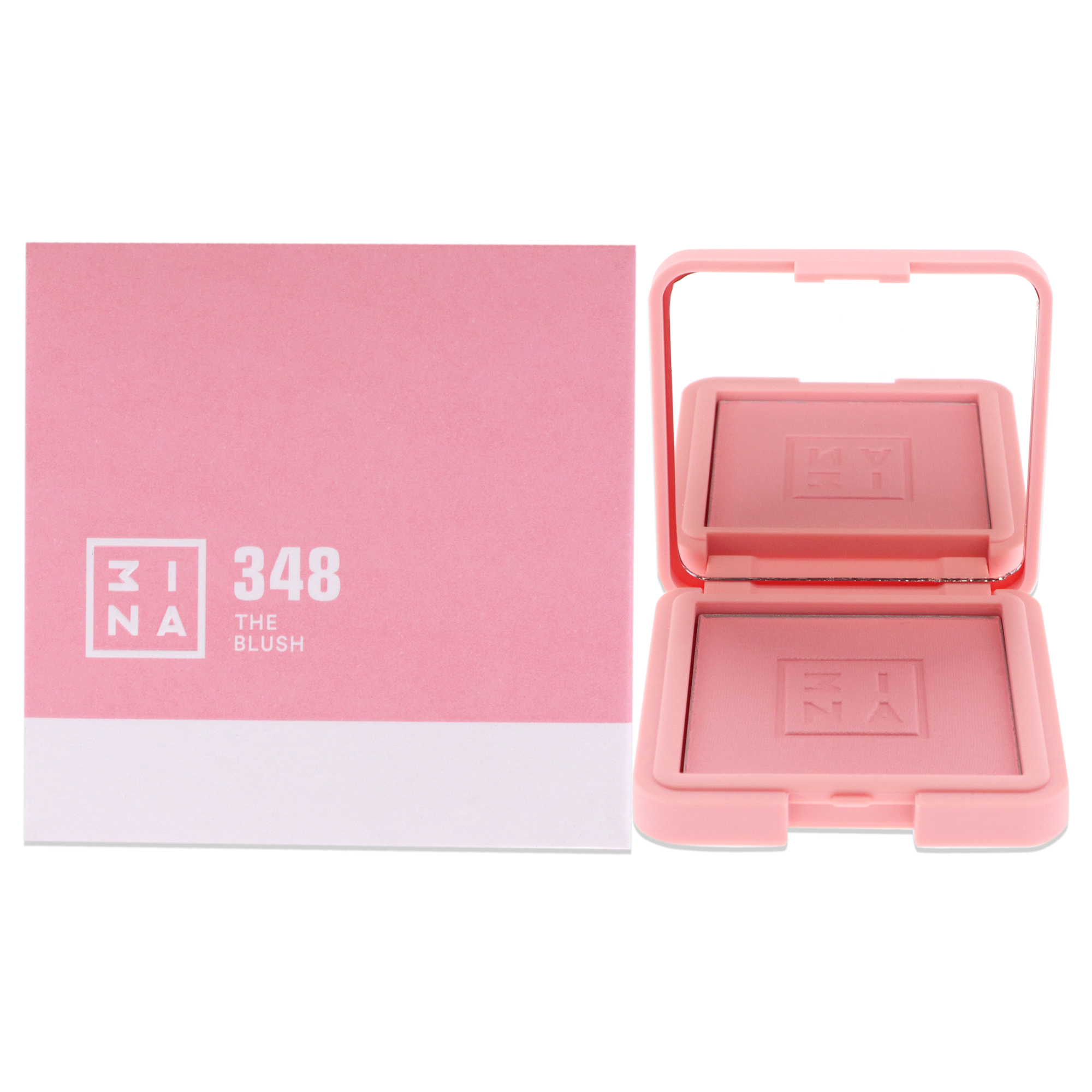 Blush 3ina 348 Rosa Claro A Base De Minerales, 7,5 Ml - Venta Internacional.