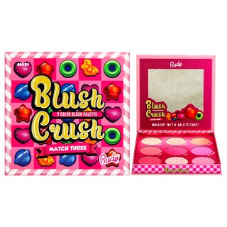Foto 1 | Paleta De Coloretes Rude Cosmetics Blush Crush 9 Color Match Three - Venta Internacional.