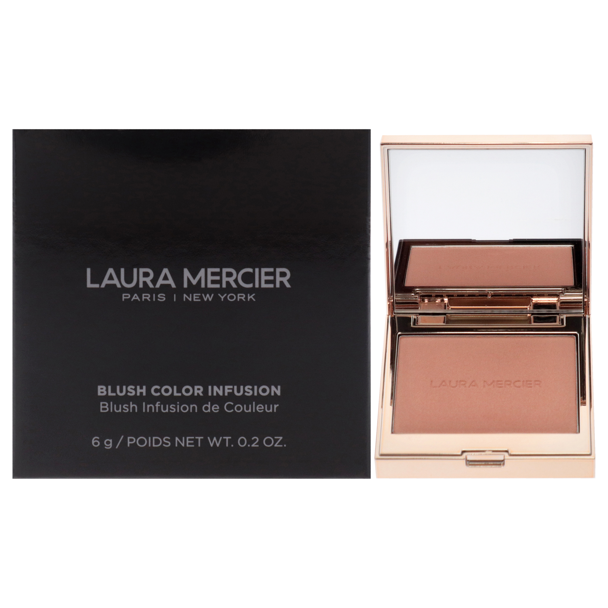 Foto 2 pulgar | Rubor Laura Mercier Color Infusion Peach Shimmer Para Mujer - Venta Internacional.