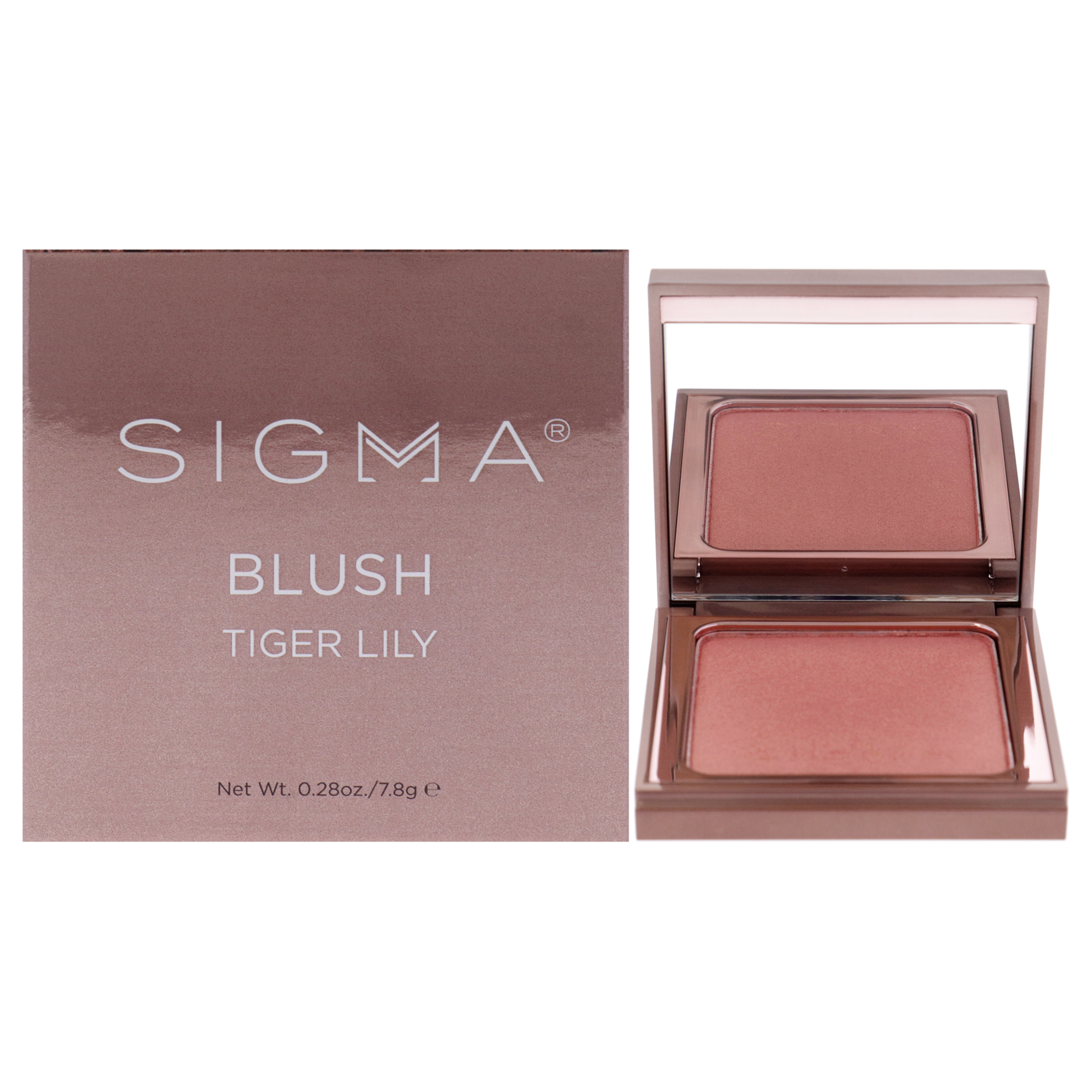 Colorete En Polvo Sigma Tiger Lily Para Mujer, 8 Ml - Venta Internacional.