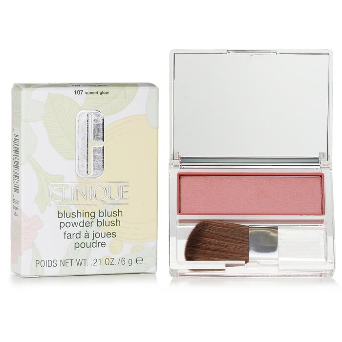 Foto 2 | Colorete En Polvo Blush Clinique #107 Sunset Glow - Venta Internacional.