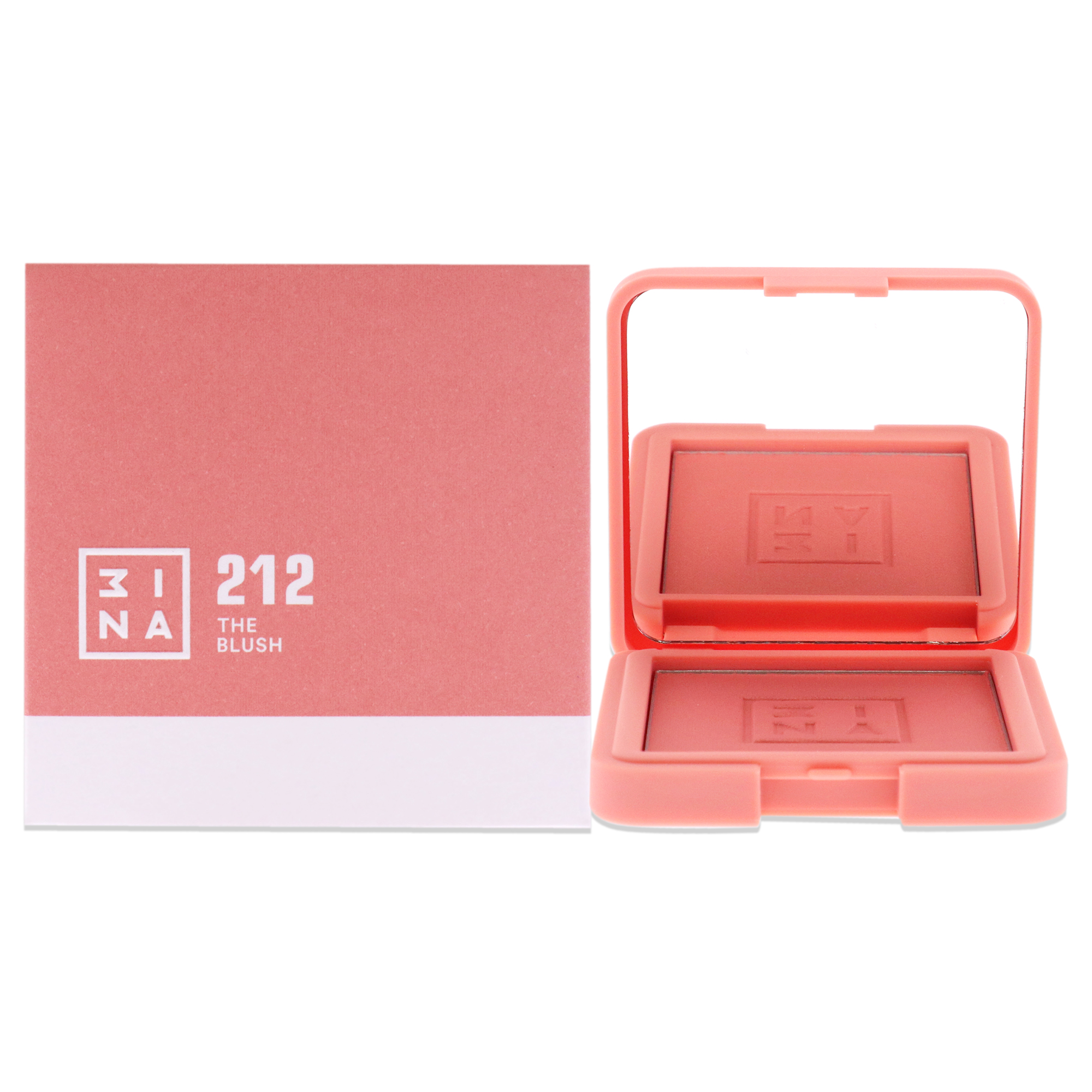 Blush 3ina 212 Pink Peach Pink A Base De Minerales, 7,5 Ml - Venta Internacional.