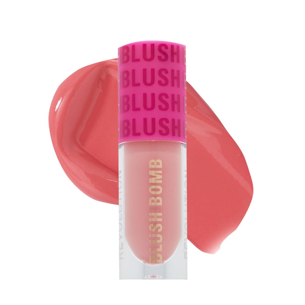 Blush Makeup Revolution Blush Bomb Cream Dolly Rose, 4,5 Ml - Venta Internacional.