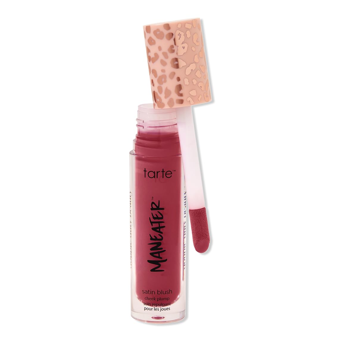 Blush Tarte Maneater, Mejillas Satinadas, Color Rosa Frambuesa, 8 Ml - Venta Internacional.