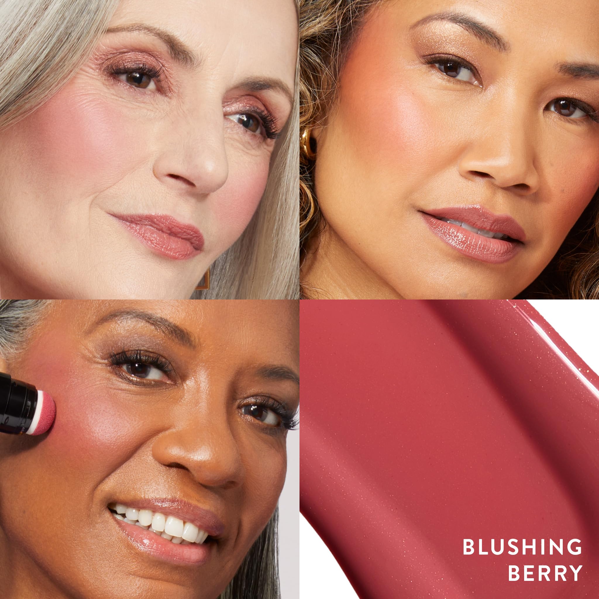 Foto 3 pulgar | Colorete Laura Geller New York Serum Tint Blushing Berry - Venta Internacional.