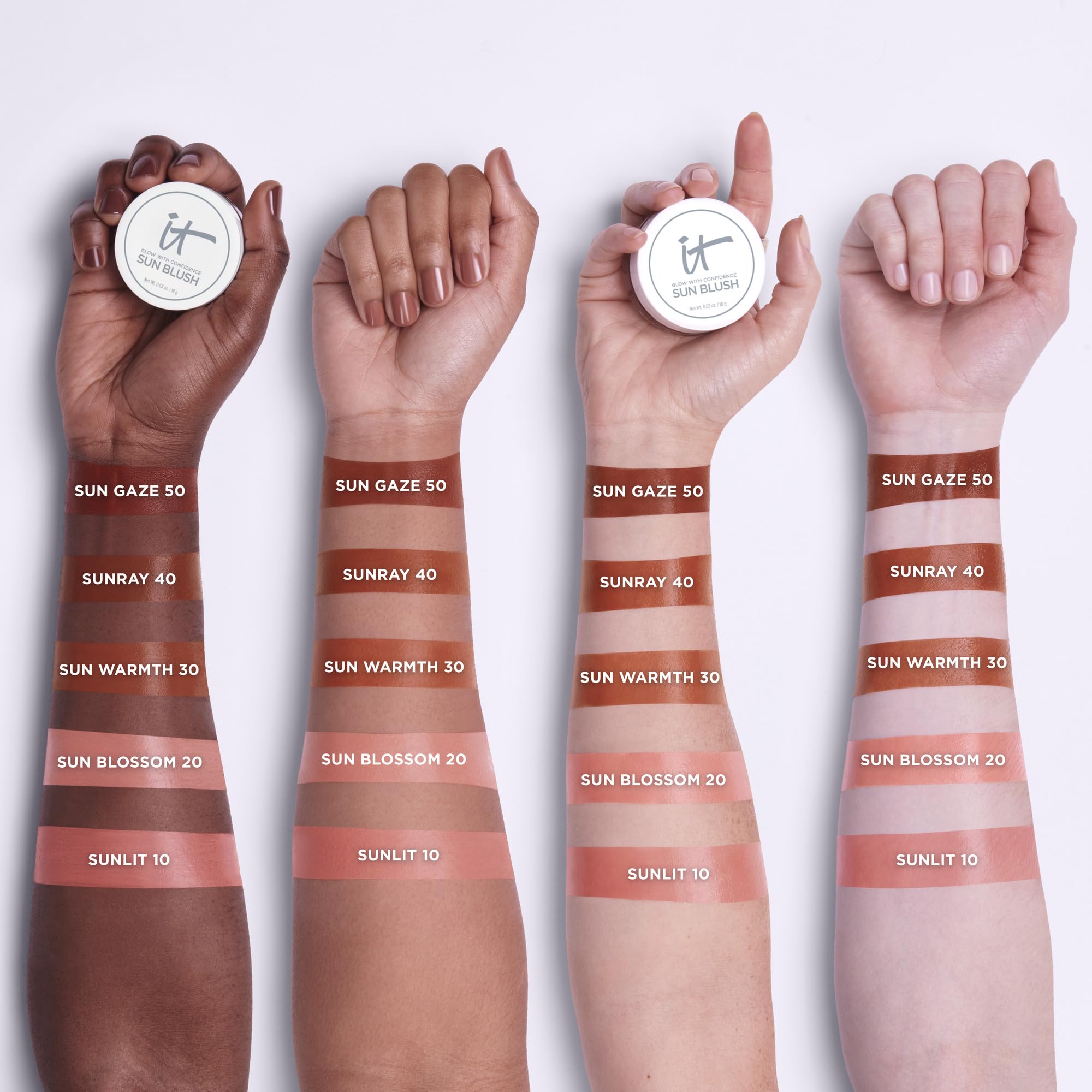 Foto 6 pulgar | Cream Blush + Bronzer It Cosmetics Brilla Con Confianza - Venta Internacional.