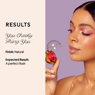 Foto 4 | Colorete En Crema Winky Lux Cheeky Rose Pink Tea Time - Venta Internacional.