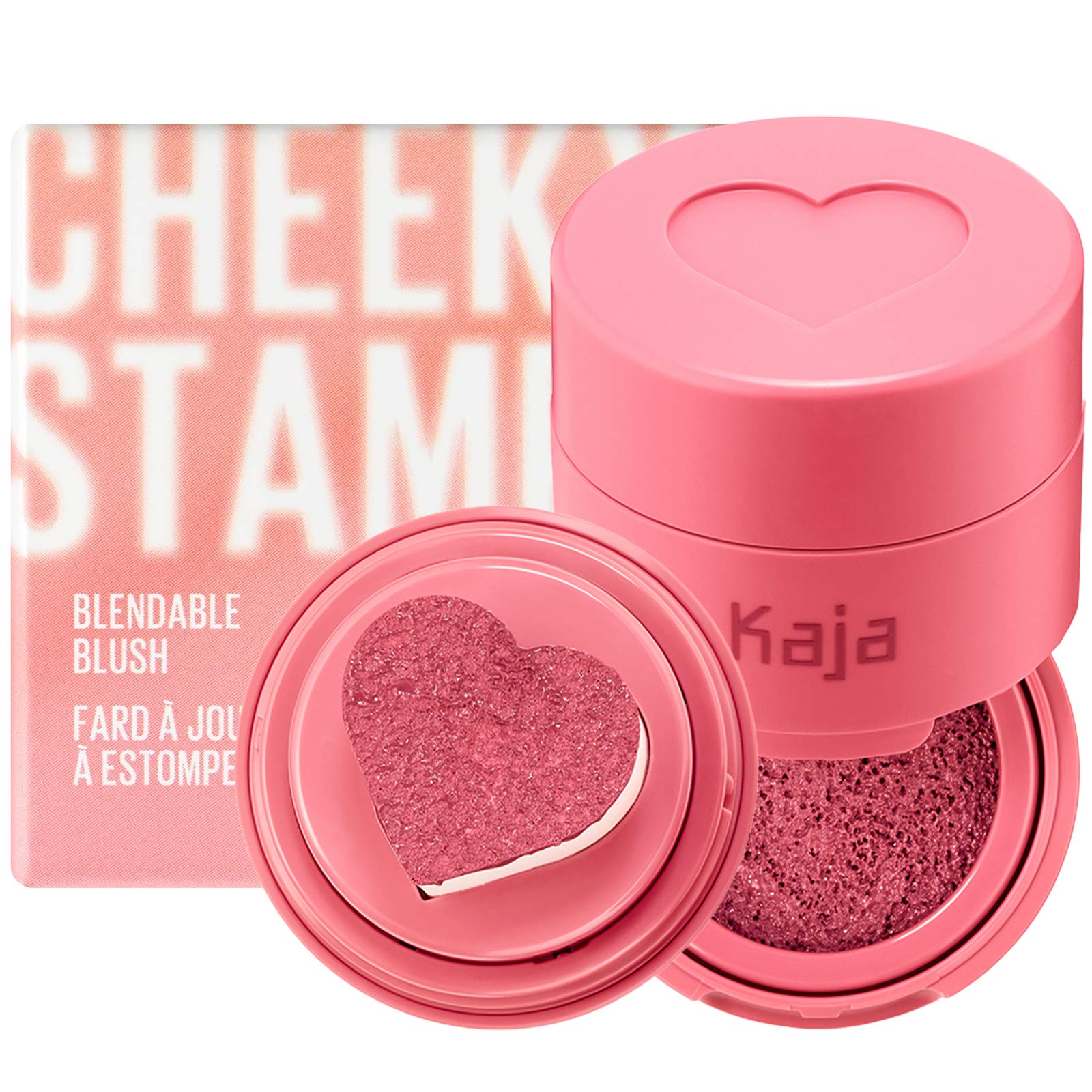 Blush Kaja Cheeky Stamp 02, Acabado Rosado, 5 Ml, Con Aplicador - Venta Internacional.