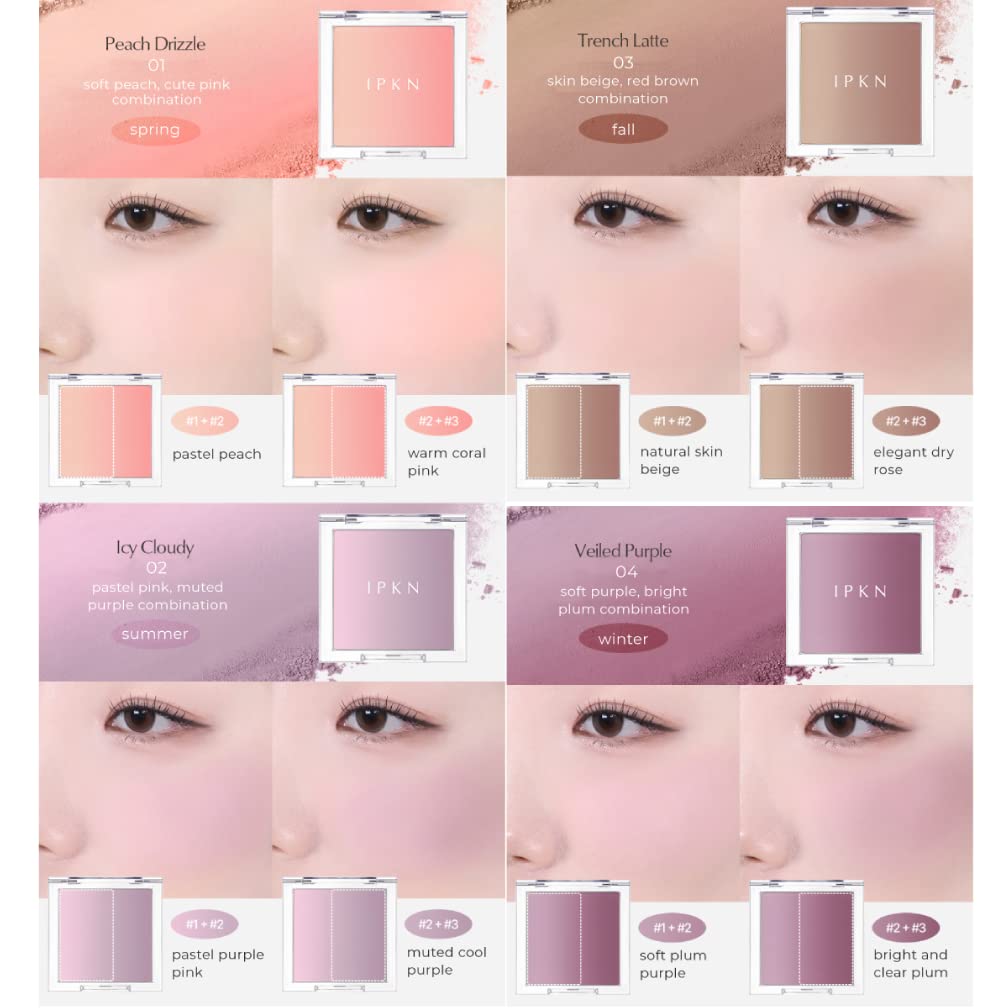 Foto 6 pulgar | Blush Ipkn Personal Mood Soft Layering #01 Peach Drizzle - Venta Internacional.