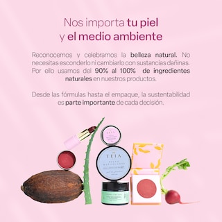 Foto 5 | Kit Teia Cosméticos Glow Control Blush en Barra Multiusos Beso de Sol + Polvo Matificante