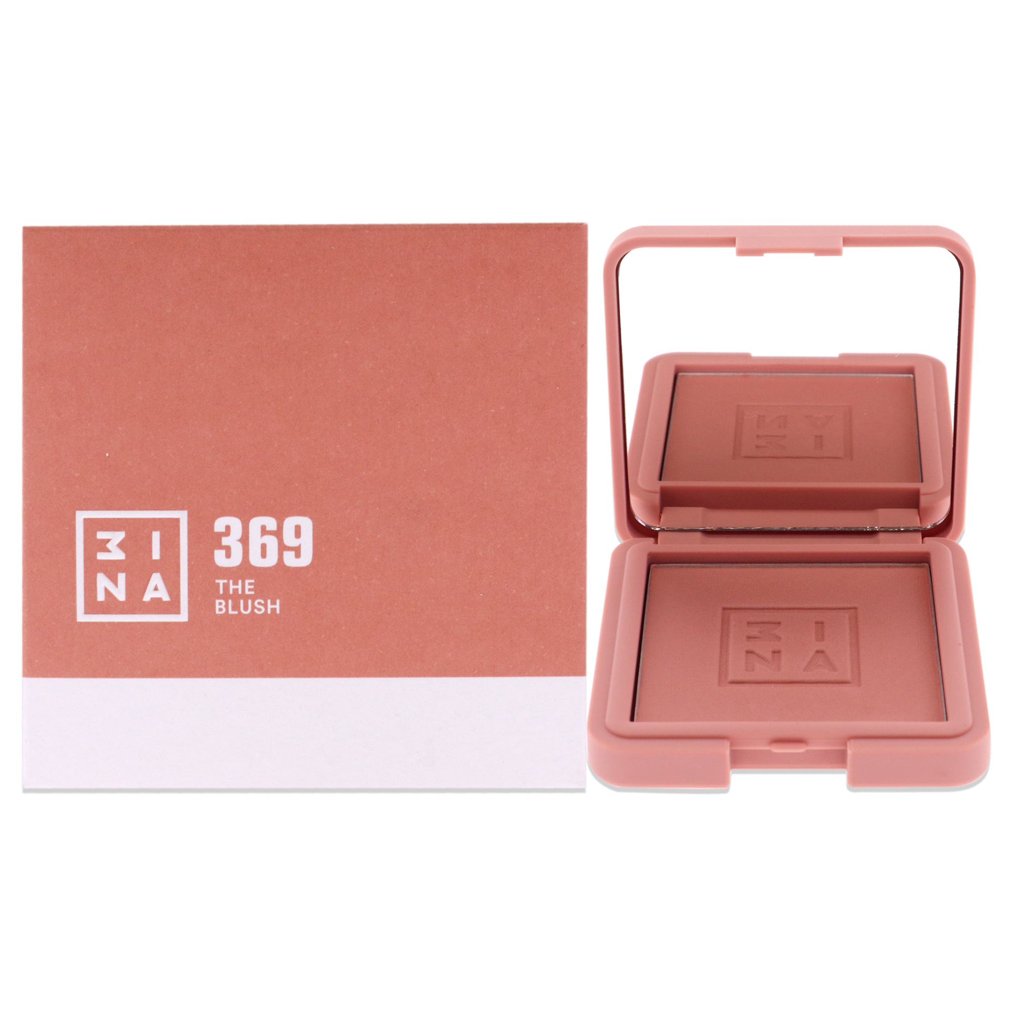 Rubor 3ina 369 Marrón/rosa A Base De Minerales, 7,5 Ml - Venta Internacional.