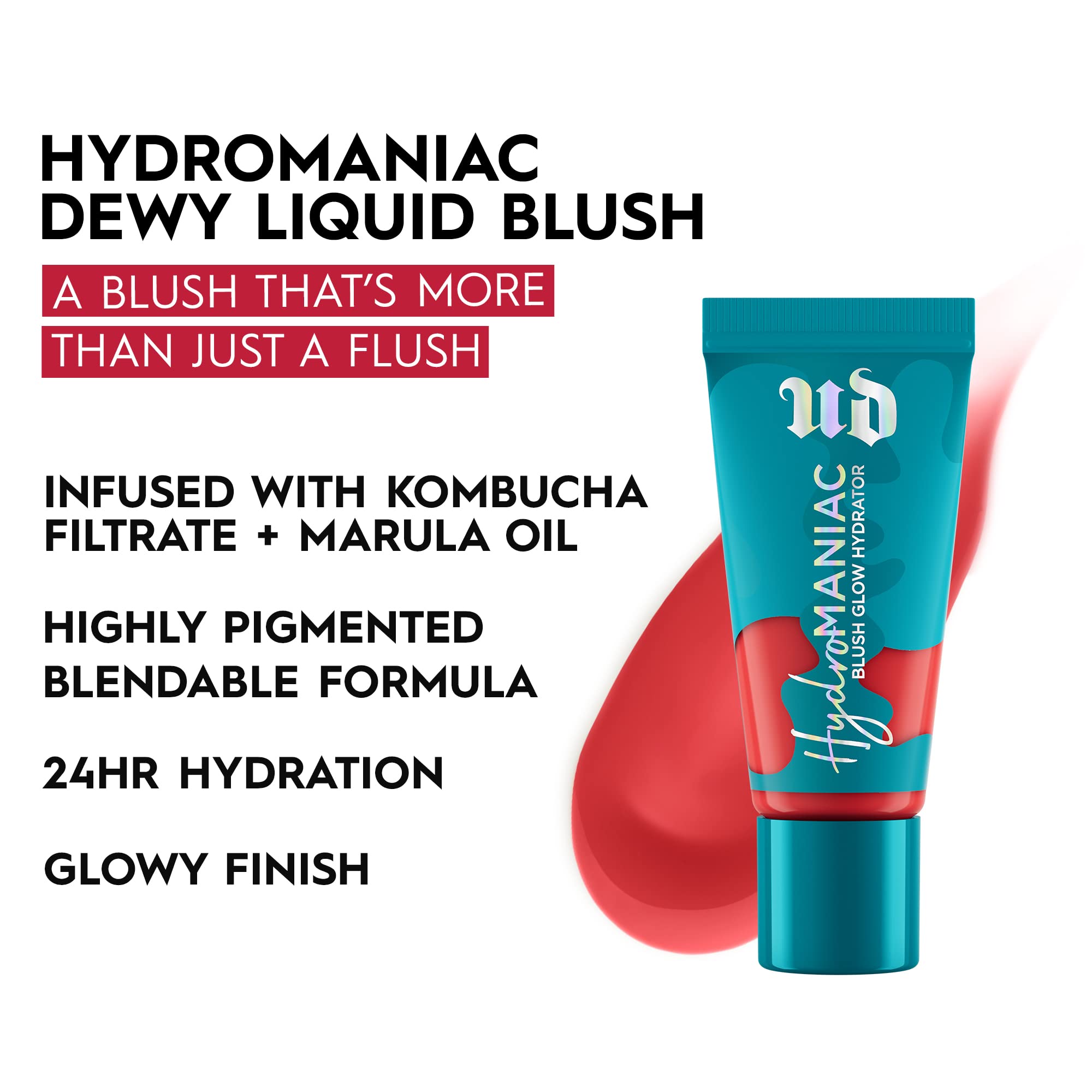 Foto 3 pulgar | Blush Urban Decay Hydromaniac Dewy Liquid Obsessed 15 Ml - Venta Internacional.