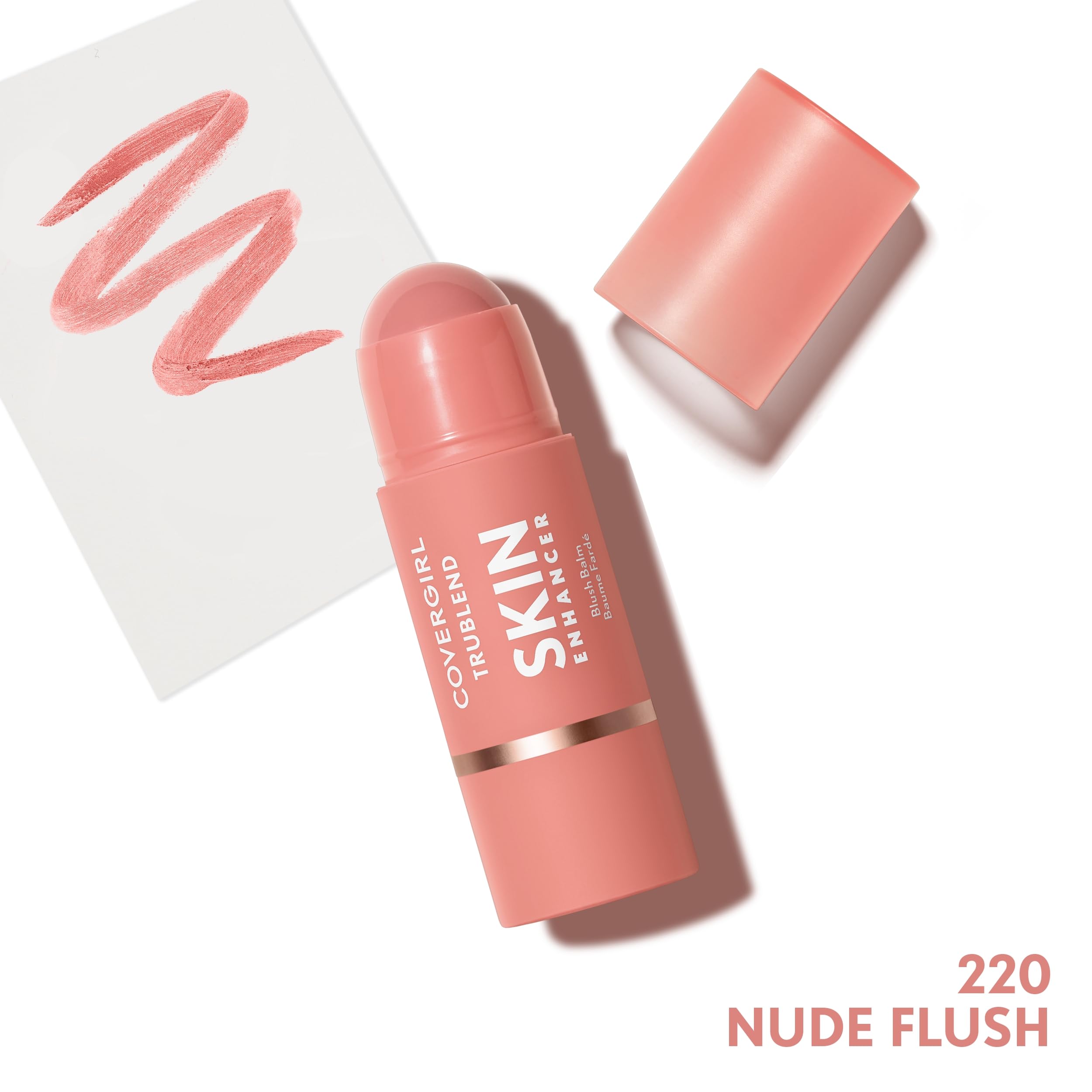 Foto 3 pulgar | Bálsamo Para Rubor En Barra Covergirl Trublend Skin Enhancer 220 Nude - Venta Internacional.