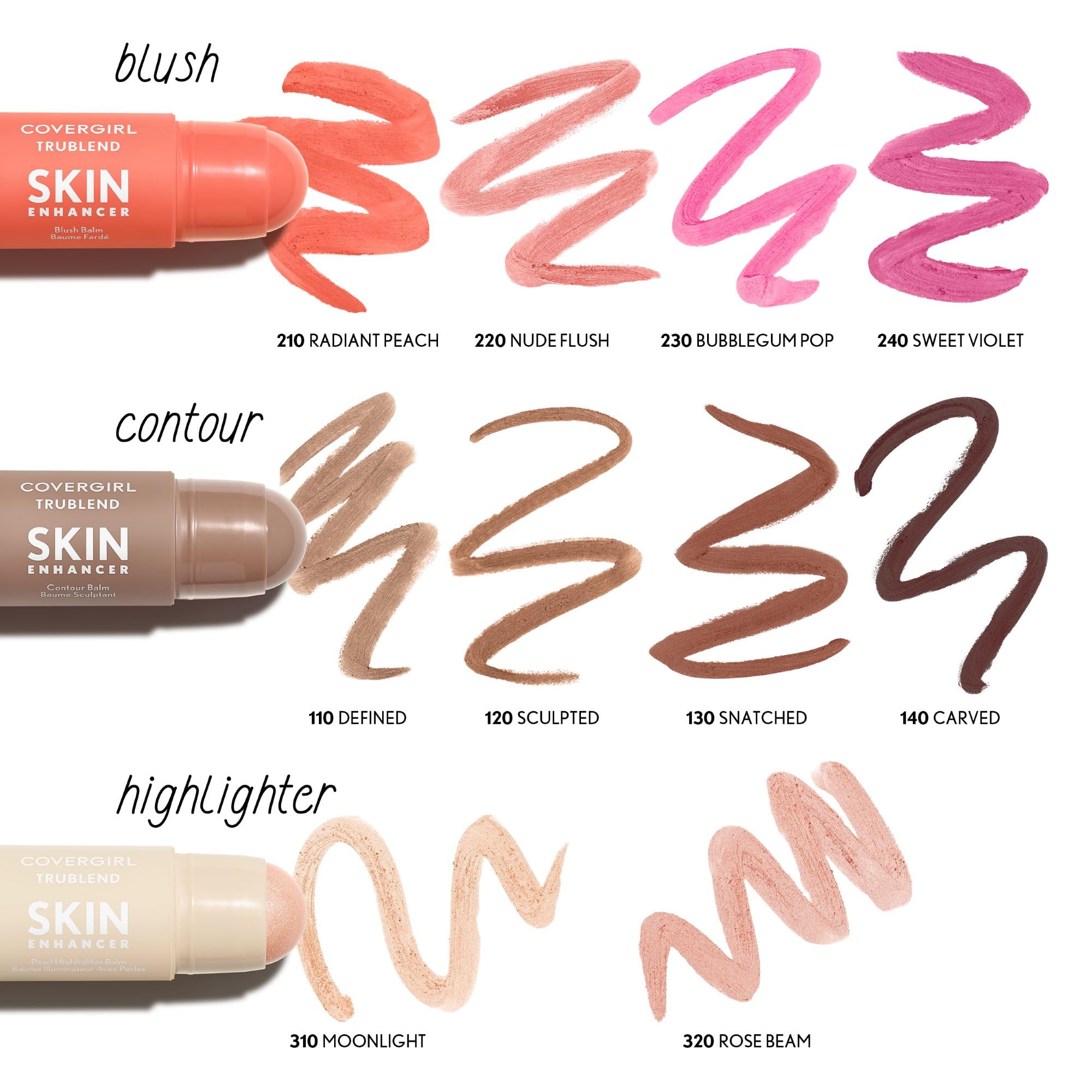 Foto 6 | Bálsamo Para Rubor En Barra Covergirl Trublend Skin Enhancer 220 Nude - Venta Internacional.
