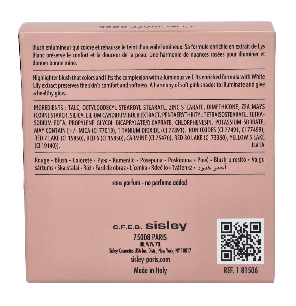 Foto 5 pulgar | Rubor Iluminador Sisley L'orchidee Con Lirio Blanco, Rosa, 15 Ml - Venta Internacional.