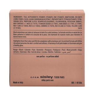 Foto 6 | Rubor Iluminador Sisley L'orchidee Con Lirio Blanco, Rosa, 15 Ml - Venta Internacional.