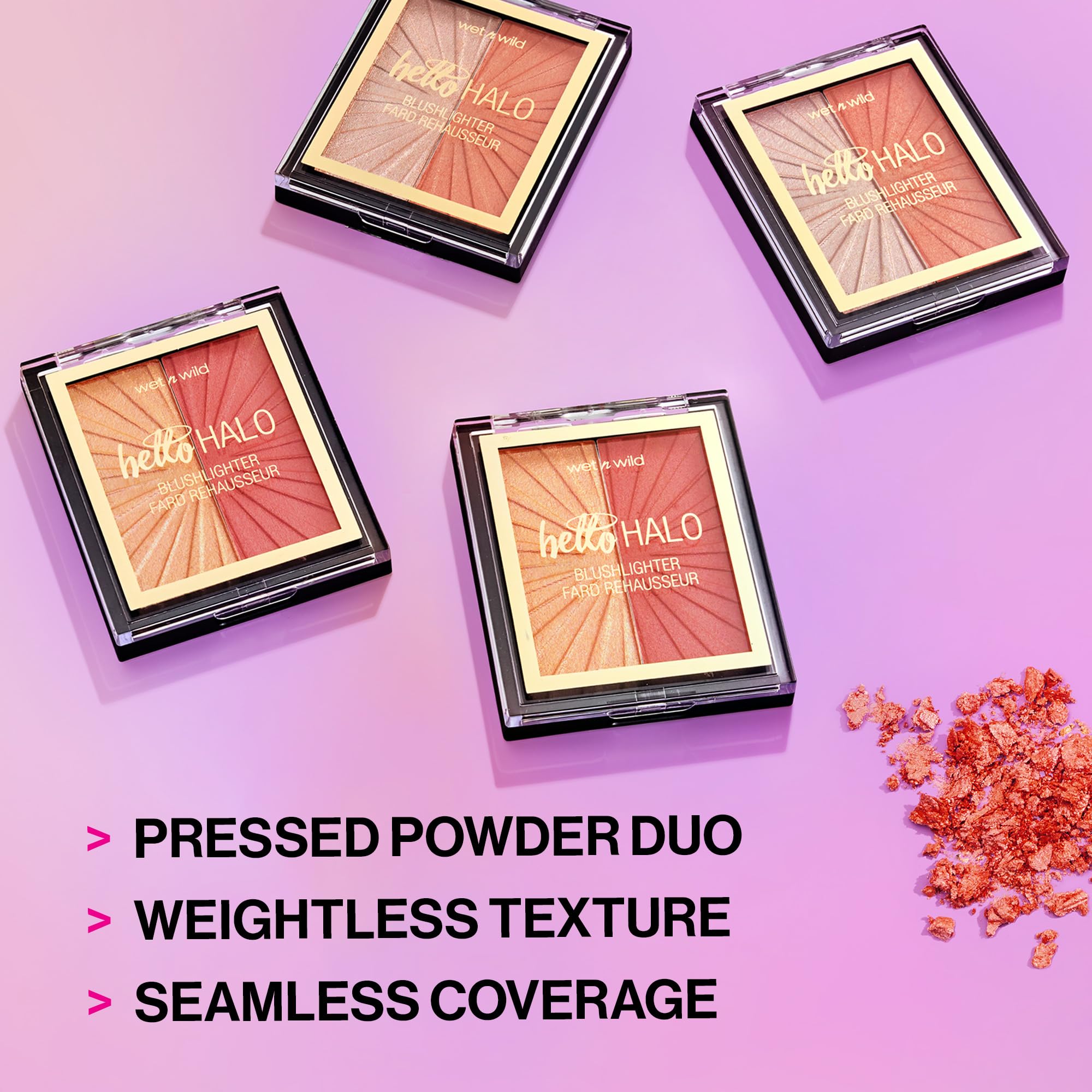 Foto 5 pulgar | Set De Colorete E Iluminador Wet N Wild Megaglo Flash Me - Venta Internacional.