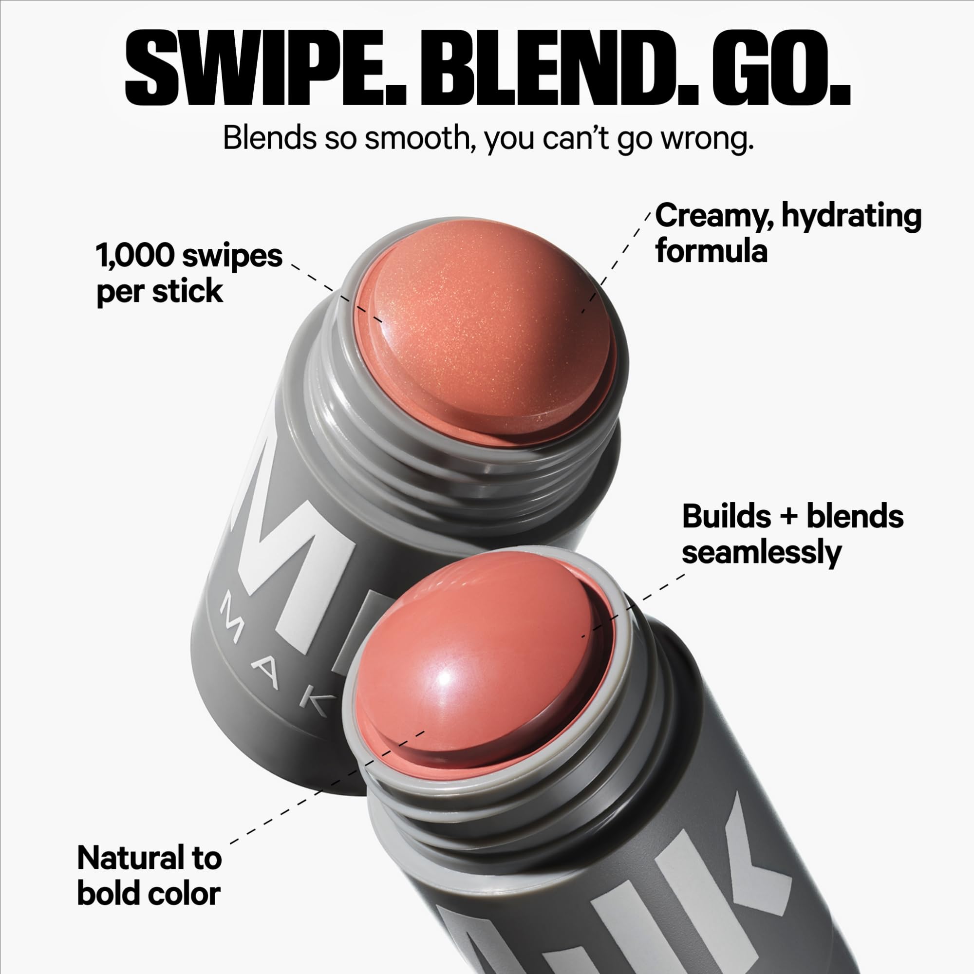 Foto 7 pulgar | Colorete En Crema Y Color De Labios Maquillaje Con Leche Lip + Cheek Werk X2 - Venta Internacional.