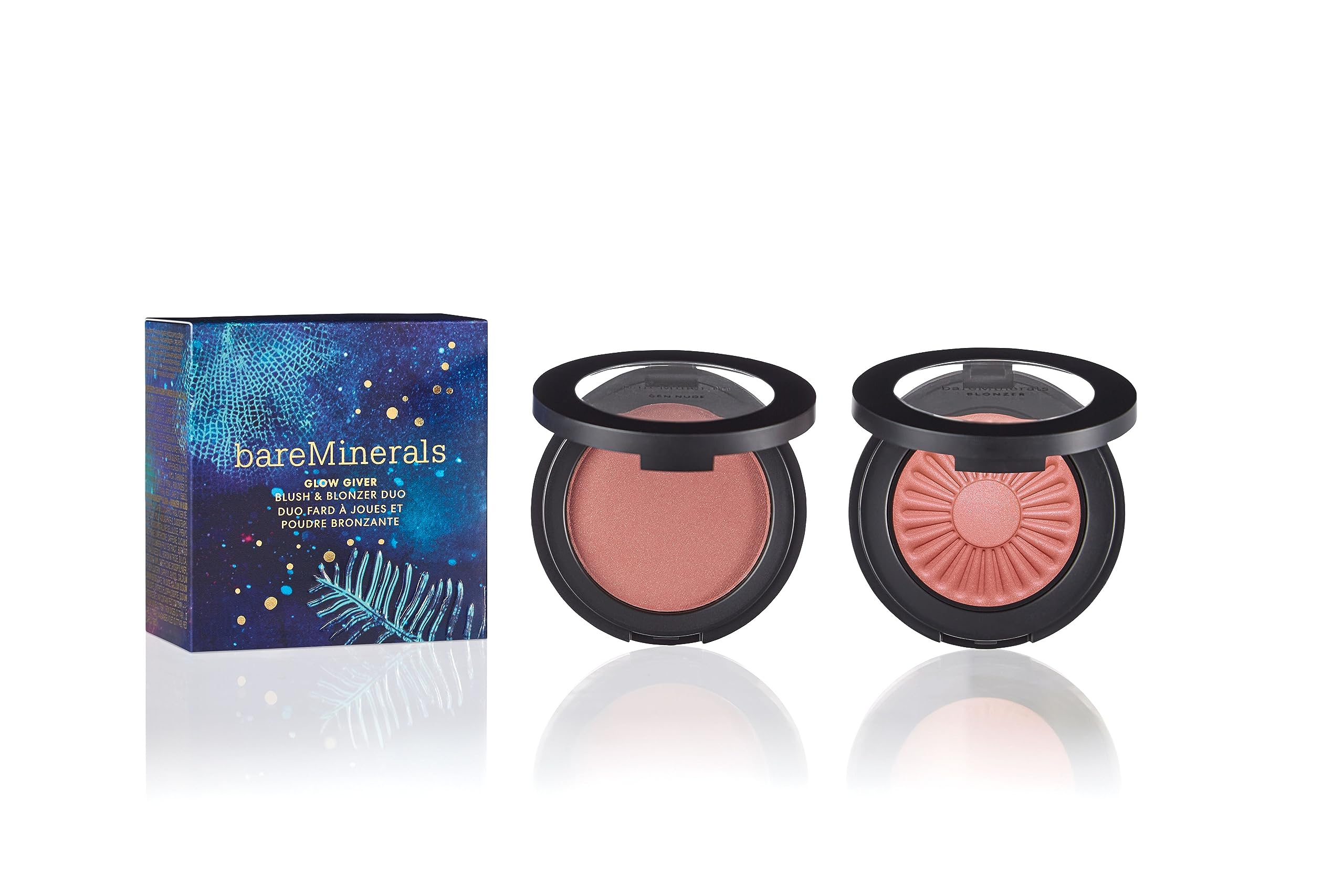 Foto 2 pulgar | Set Dúo De Colorete Y Bronceador Glow Giver De Makeup Bareminerals - Venta Internacional.