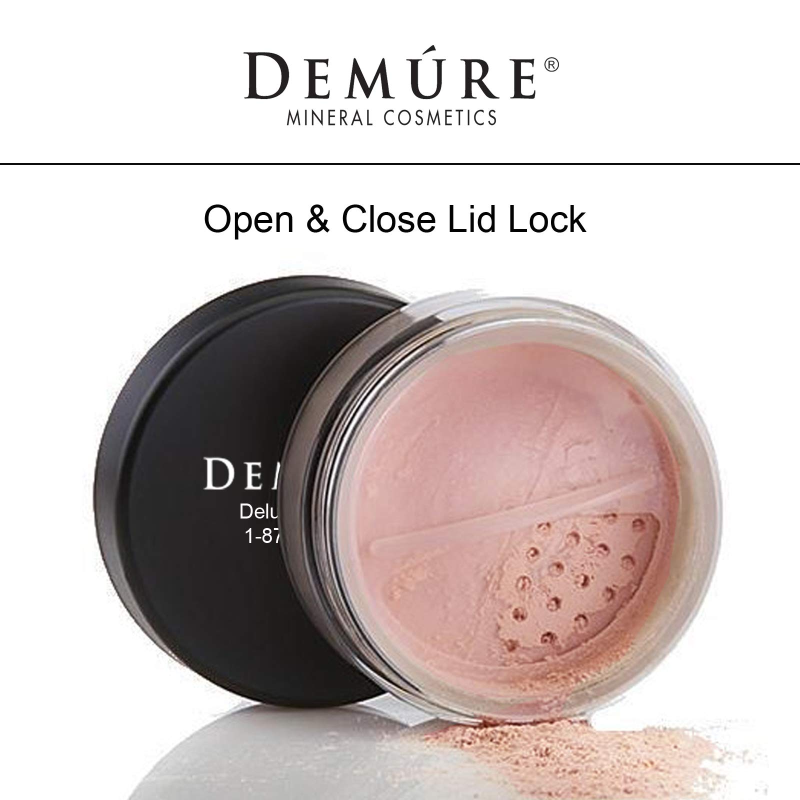 Foto 3 pulgar | Maquillaje Mineral Blush Demure Mauve Loose Powder Free Cruelty Free - Venta Internacional.