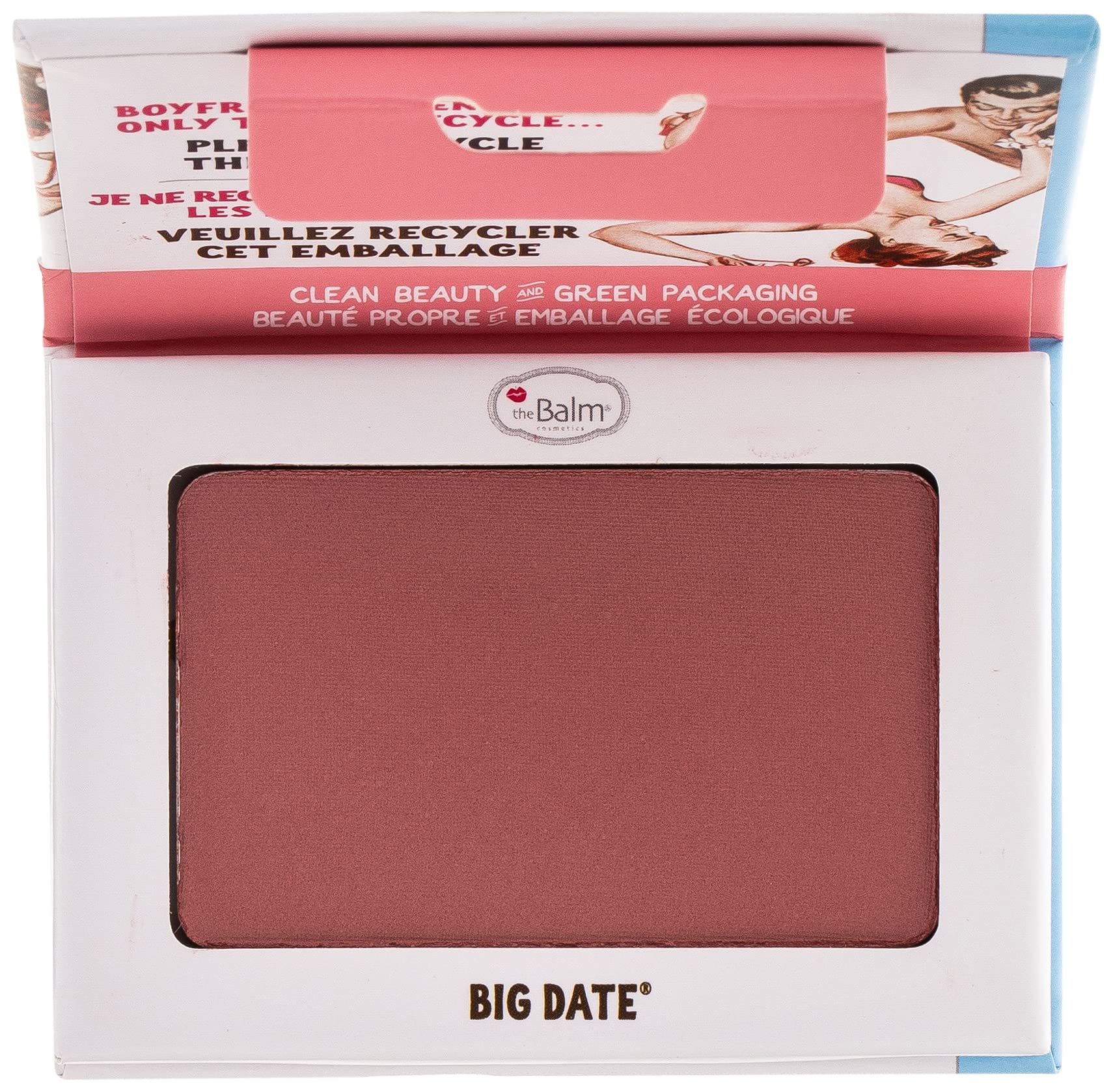 Foto 3 pulgar | Colorete En Polvo Thebalm Clean And Green Big Date - Venta Internacional.