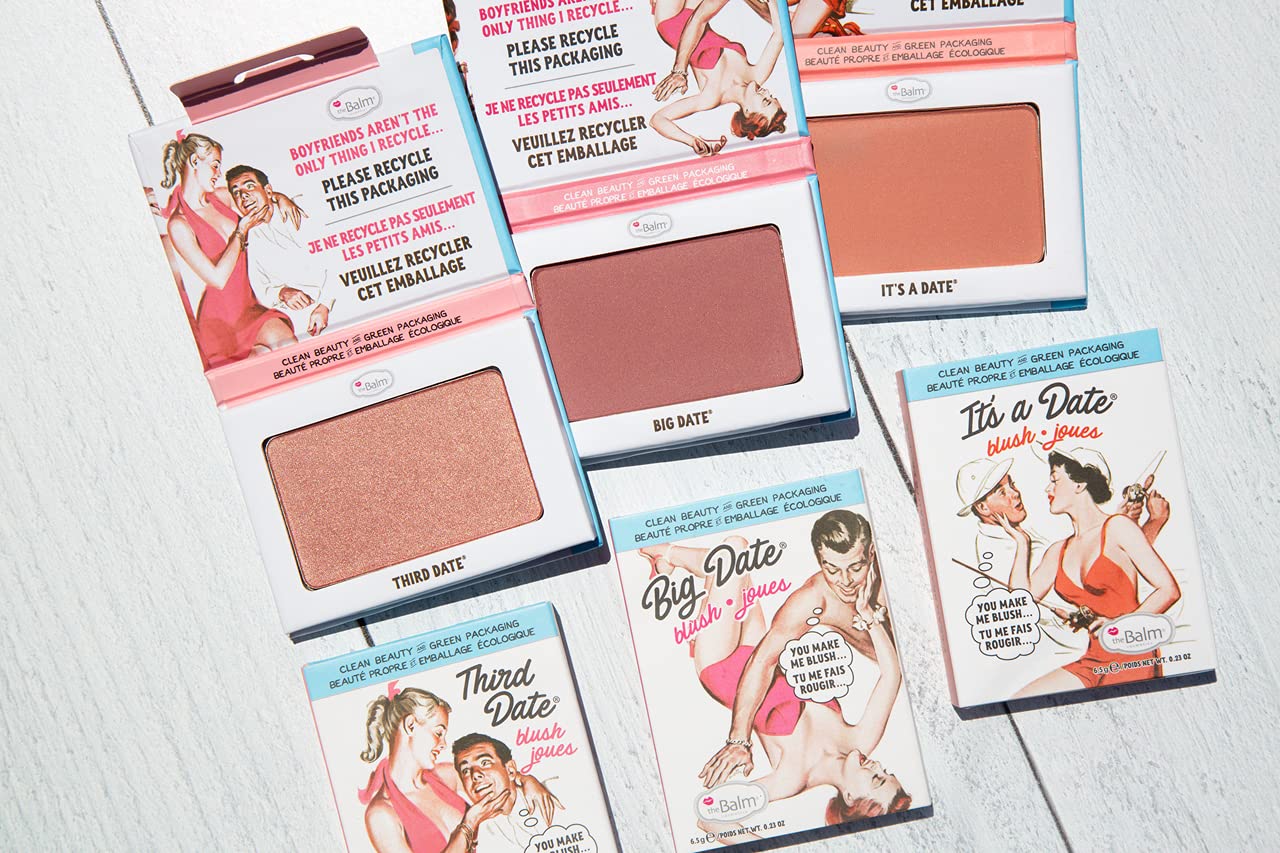 Foto 6 pulgar | Colorete En Polvo Thebalm Clean And Green Big Date - Venta Internacional.