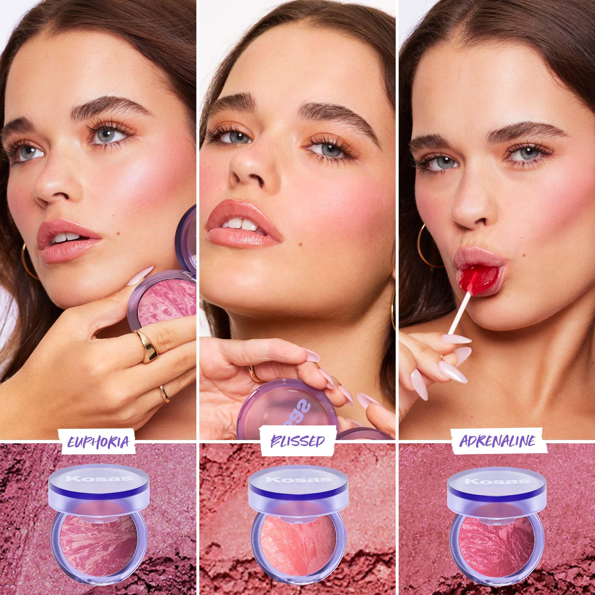 Foto 5 pulgar | Blush Kosas Blush Is Life Sin Talco Con Escualano Y Ácido Hialurónico - Venta Internacional.