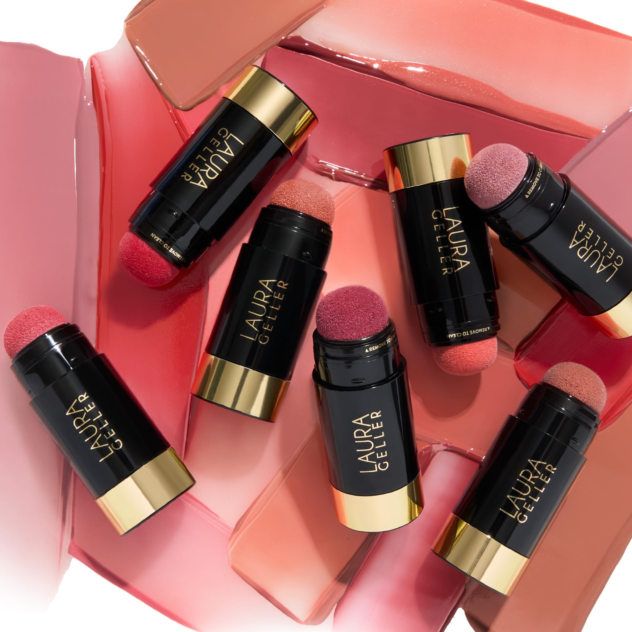 Foto 8 pulgar | Colorete Laura Geller New York Serum Tint Refrescante Rose - Venta Internacional.