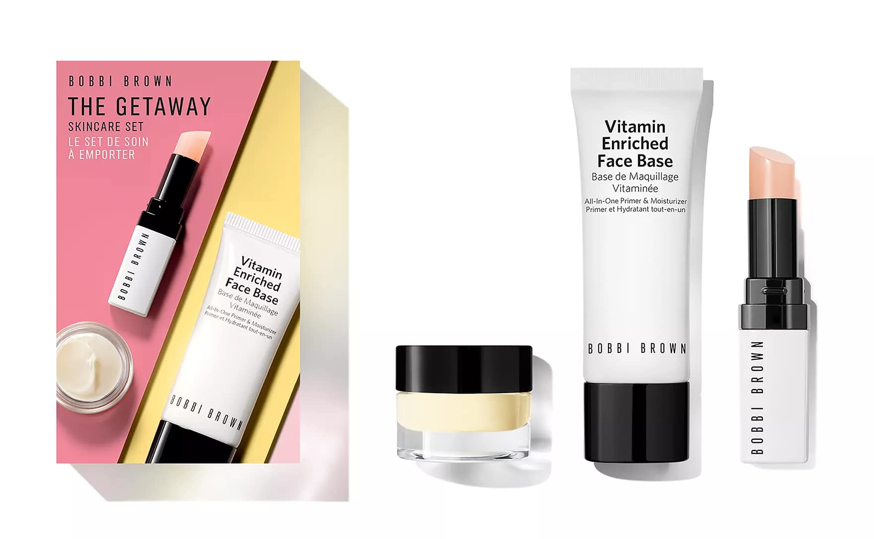 Set De Cuidado De La Piel Bobbi Brown Mini Must Haves Bare Pink Limited - Venta Internacional.