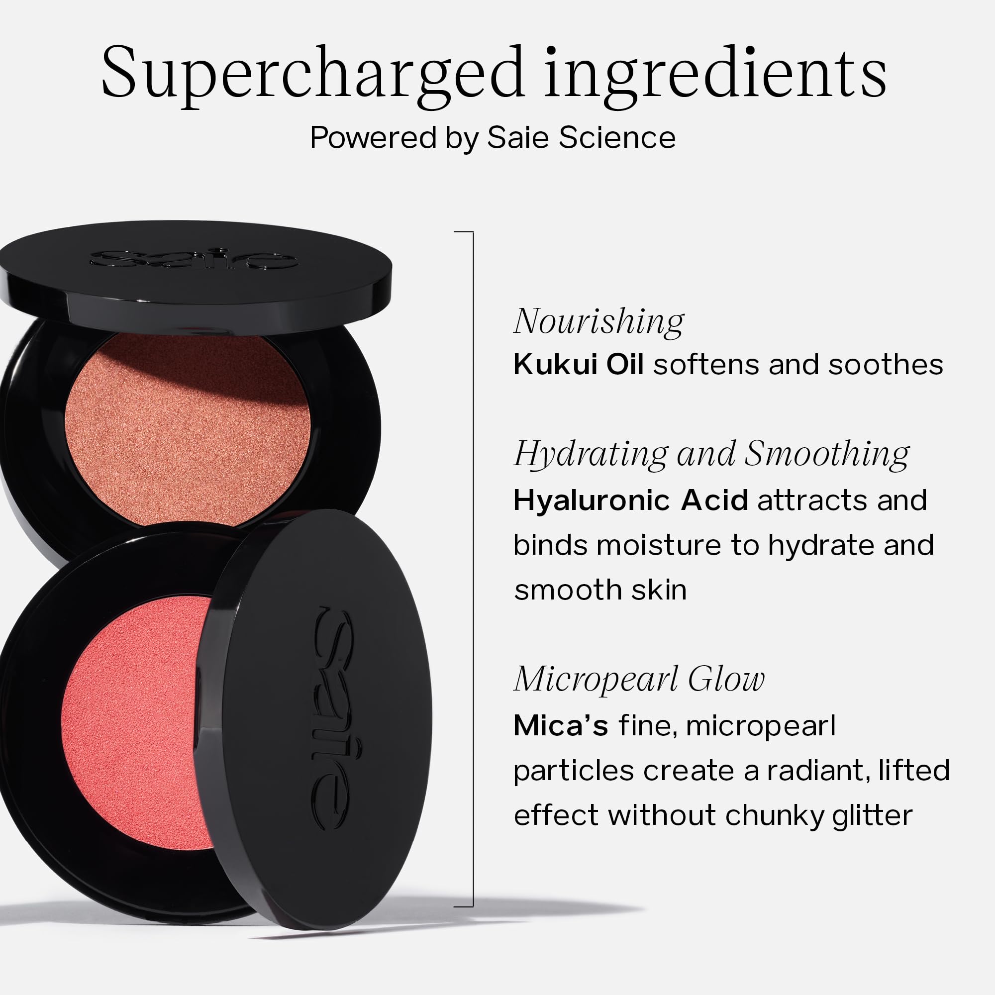 Foto 3 pulgar | Recambio Para Iluminador Y Colorete En Crema Saie Glow Sculpt Quartzglow - Venta Internacional.
