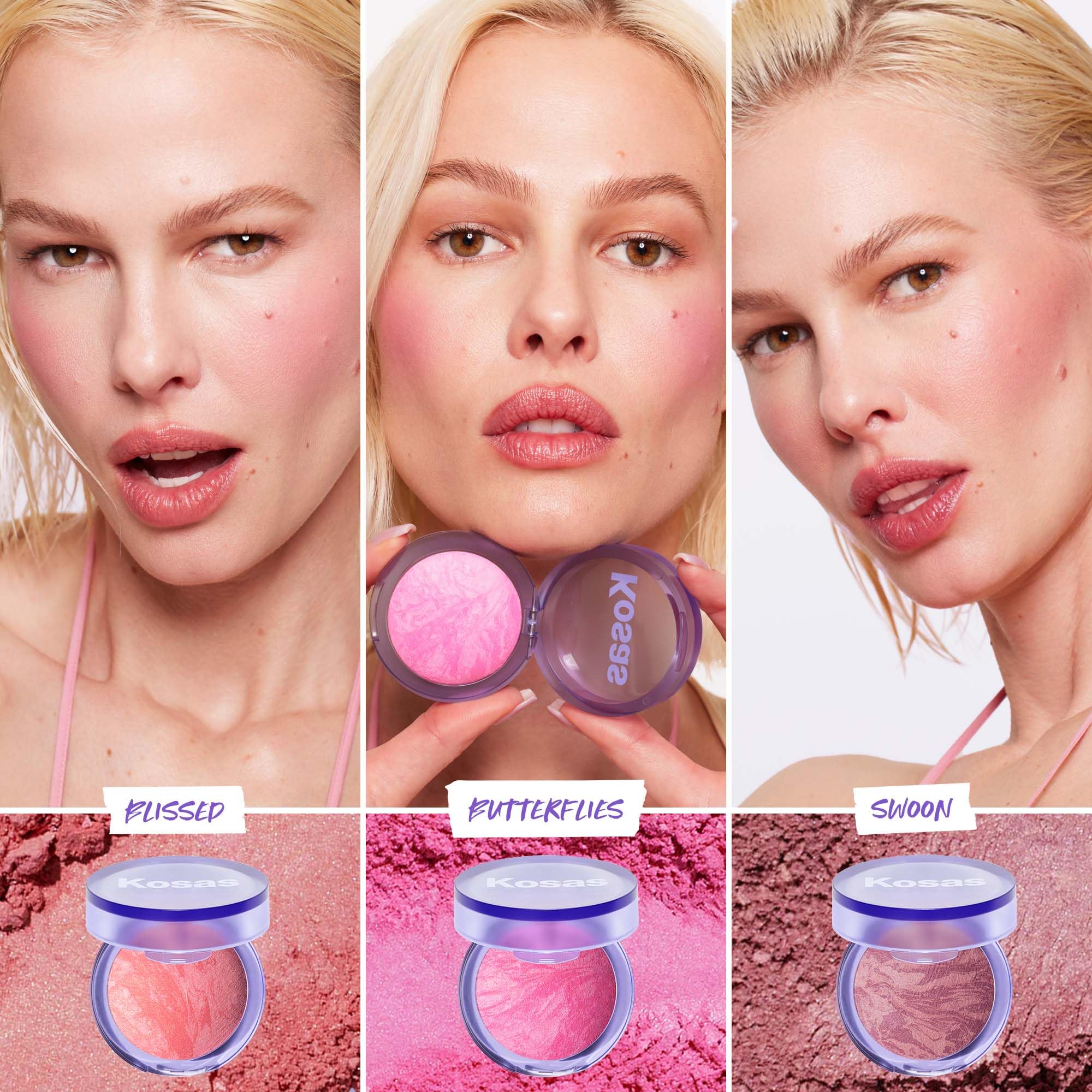 Foto 5 pulgar | Blush Kosas Blush Is Life Sin Talco Con Escualano Y Ácido Hialurónico - Venta Internacional.