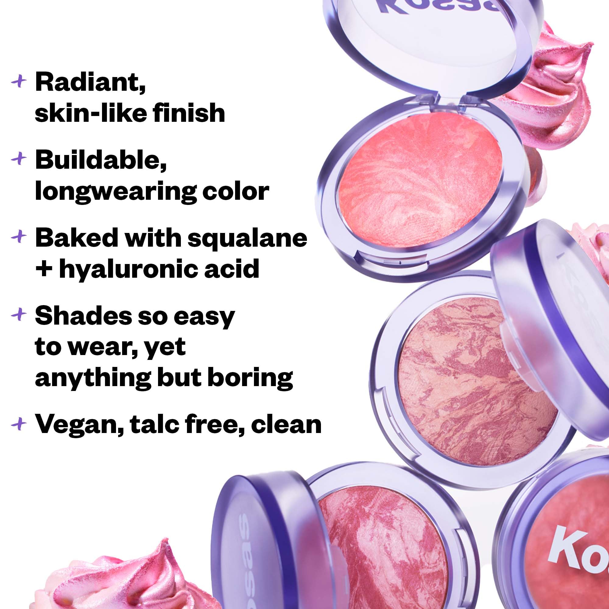 Foto 5 | Blush Kosas Blush Is Life Sin Talco Con Escualano Y Ácido Hialurónico - Venta Internacional.