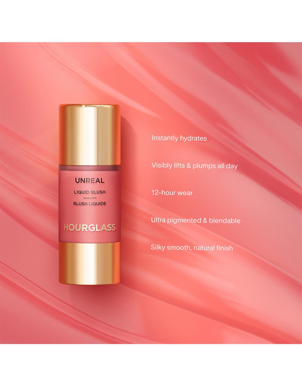 Foto 6 | Rubor Líquido Hourglass Unreal Craft Color 12 Horas De Duración - Venta Internacional.