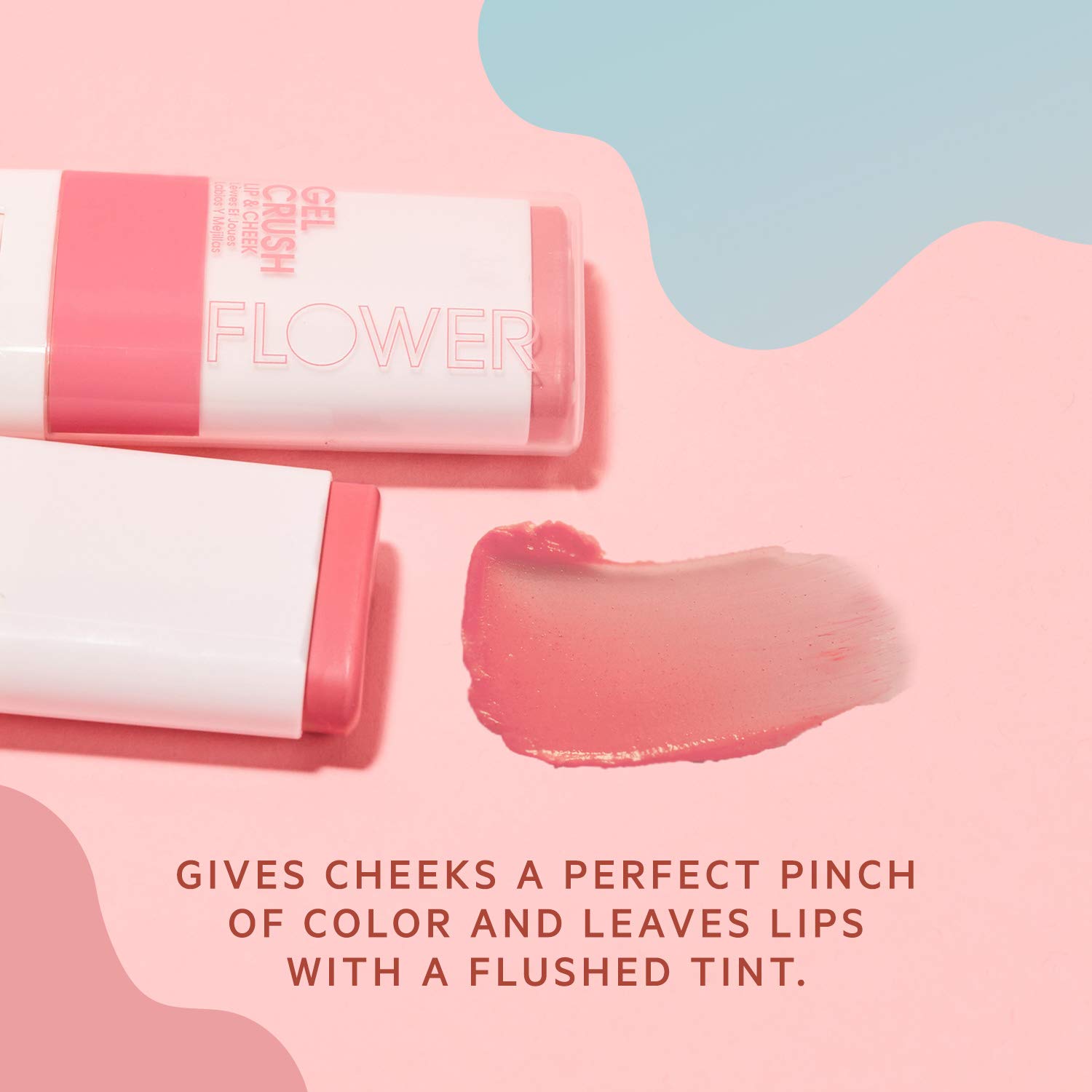 Foto 3 pulgar | Gel Multiadherente Flower Beauty para Labios y Mejillas Crush Frambuesa - Venta Internacional