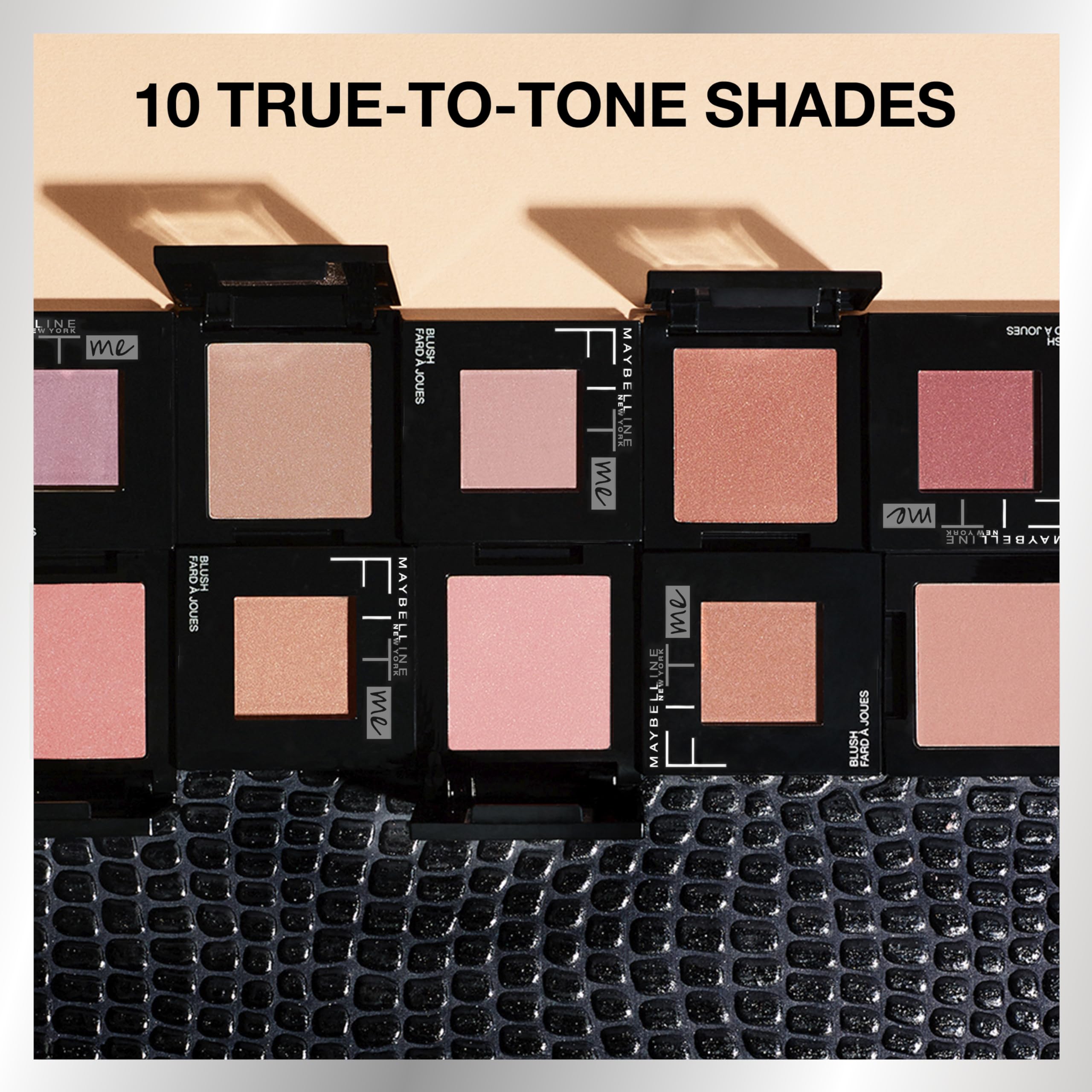 Foto 5 | Colorete Maybelline Fit Me, Ligero, Suave, Color Ciruela - Venta Internacional.