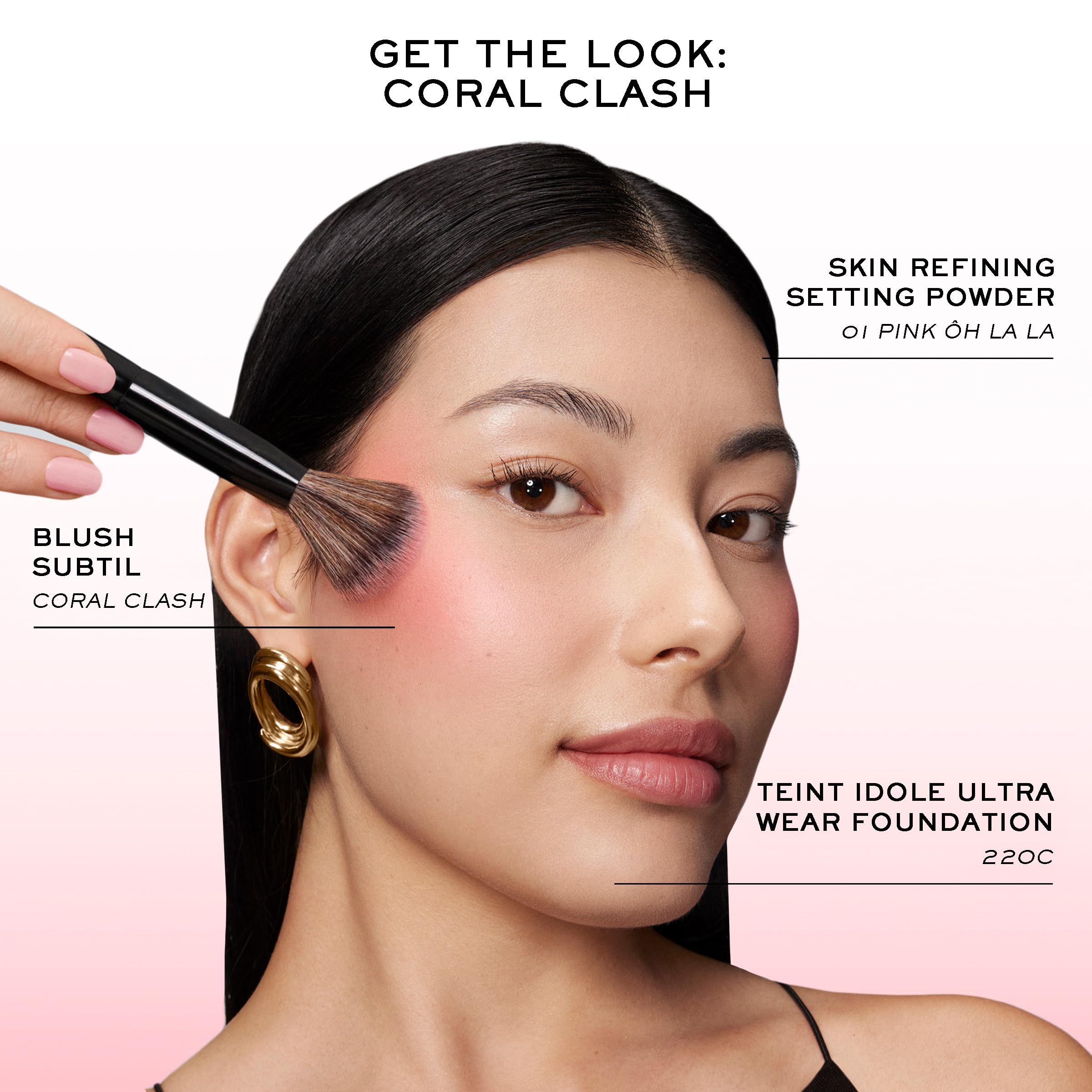 Foto 6 pulgar | Colorete Lancôme Blush Subtil Powder Blush 700 Coral Clash - Venta Internacional.